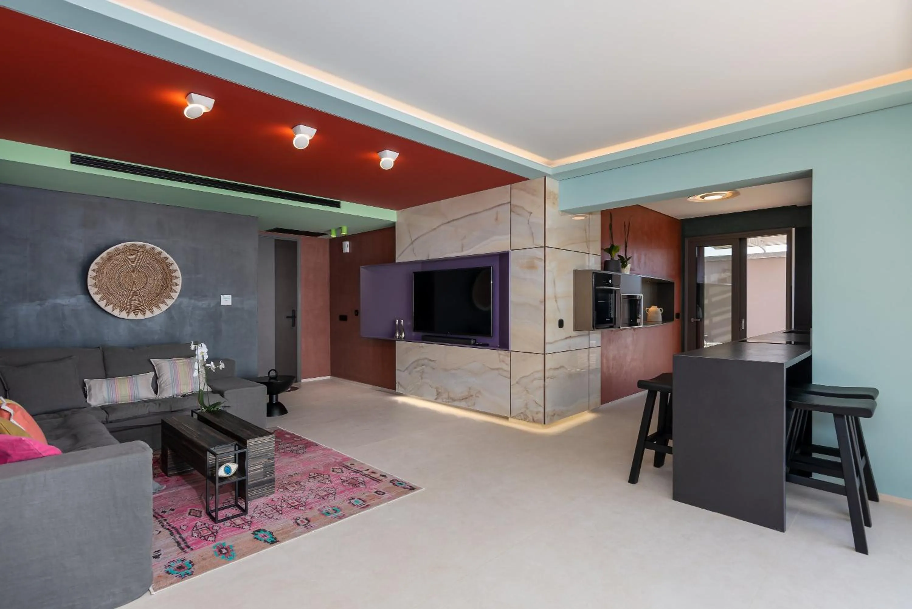 Living room in Onira Suite Dreams