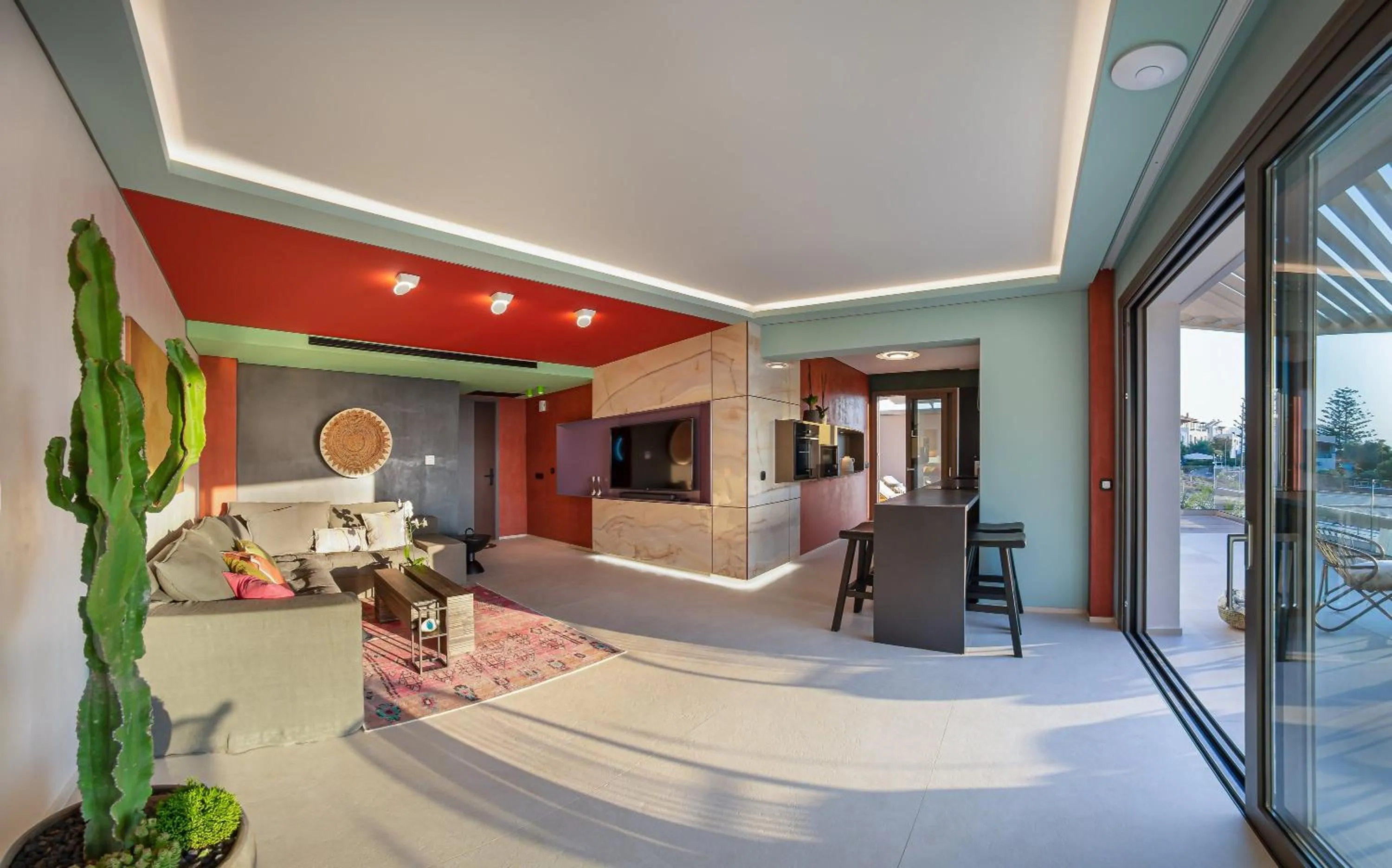 Living room in Onira Suite Dreams