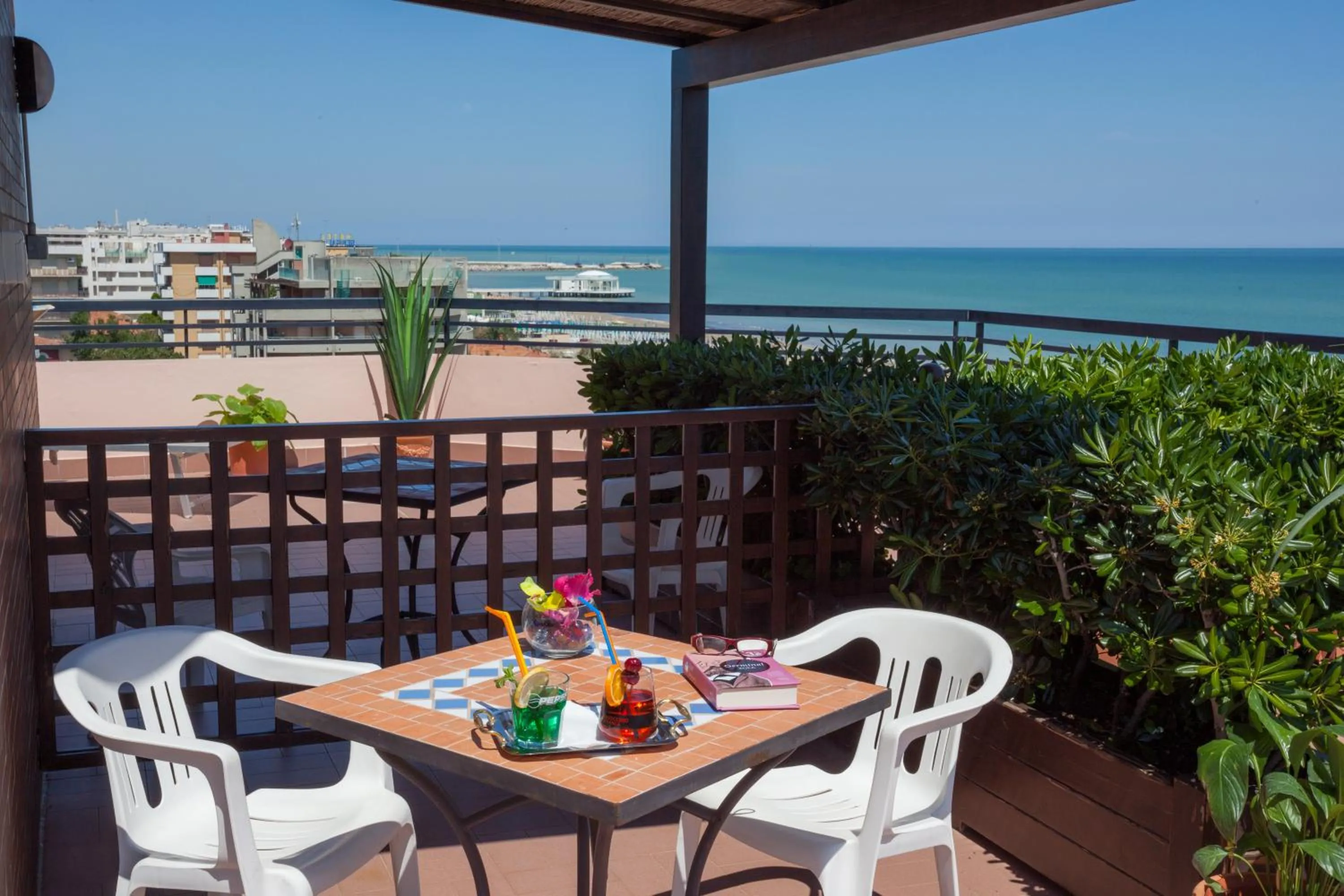 Balcony/Terrace in Hotel Cristina