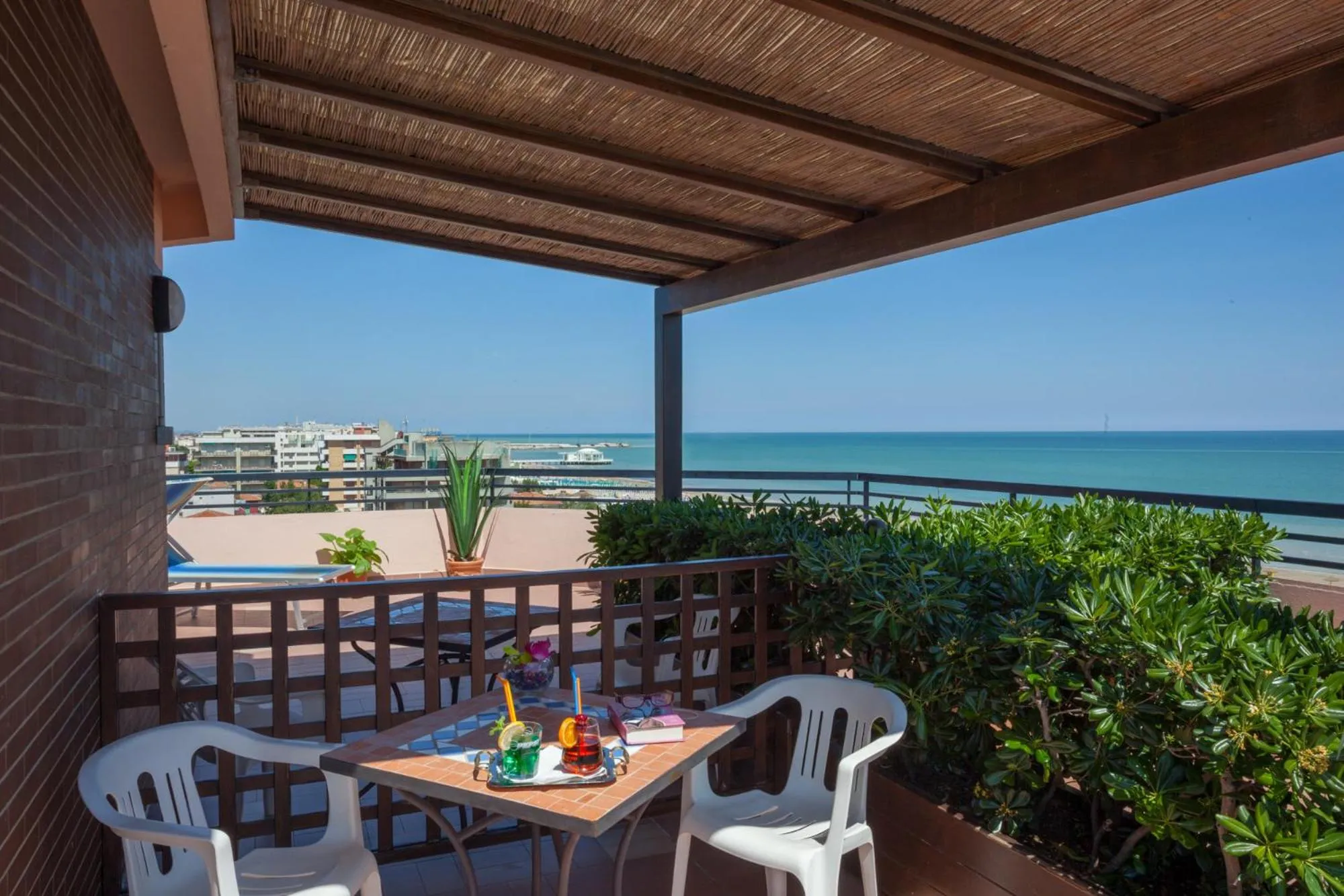 Balcony/Terrace in Hotel Cristina