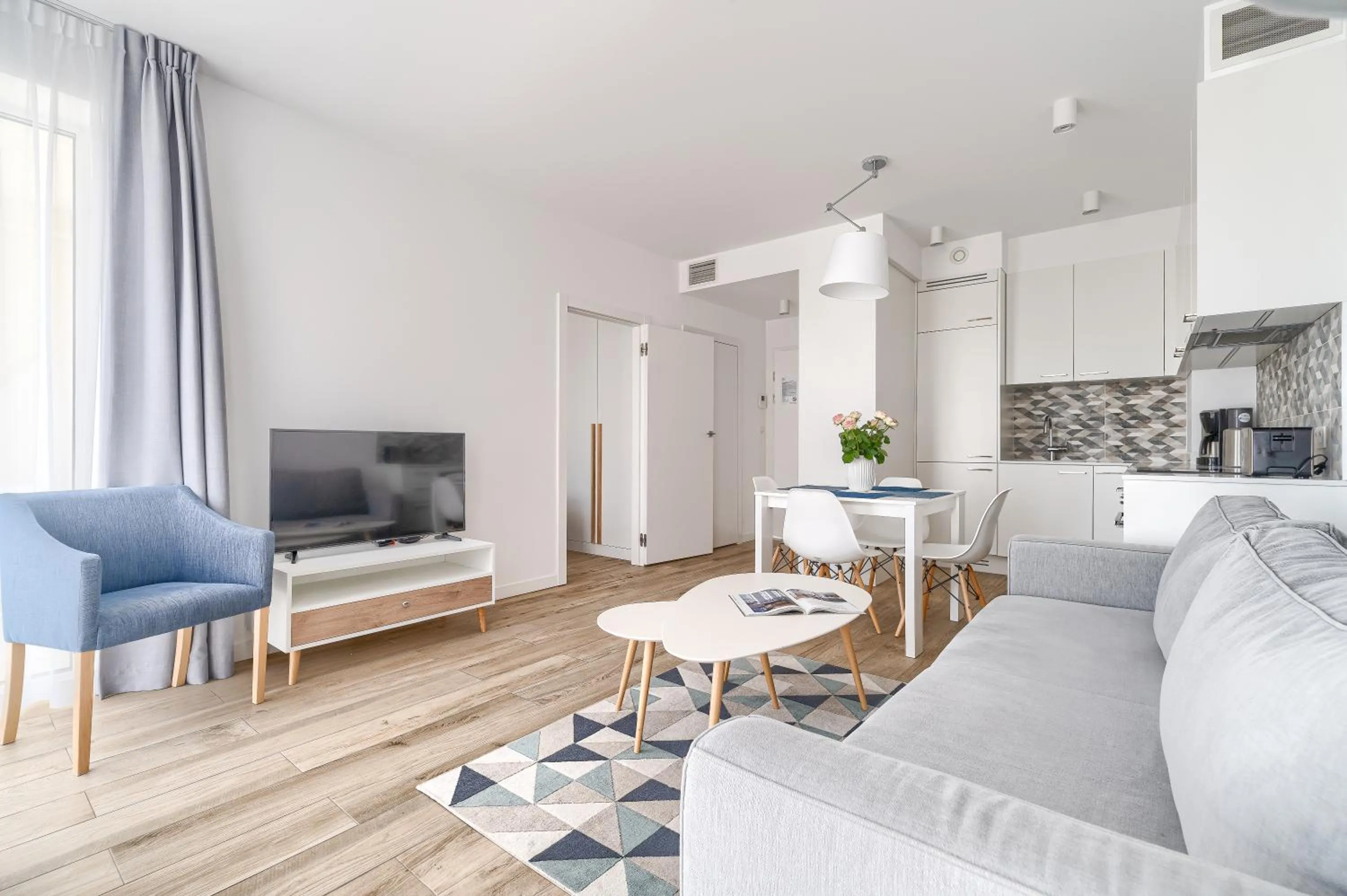 Living room in Marina Royale Darłowo - Apartamenty Ultra Mar nad morzem