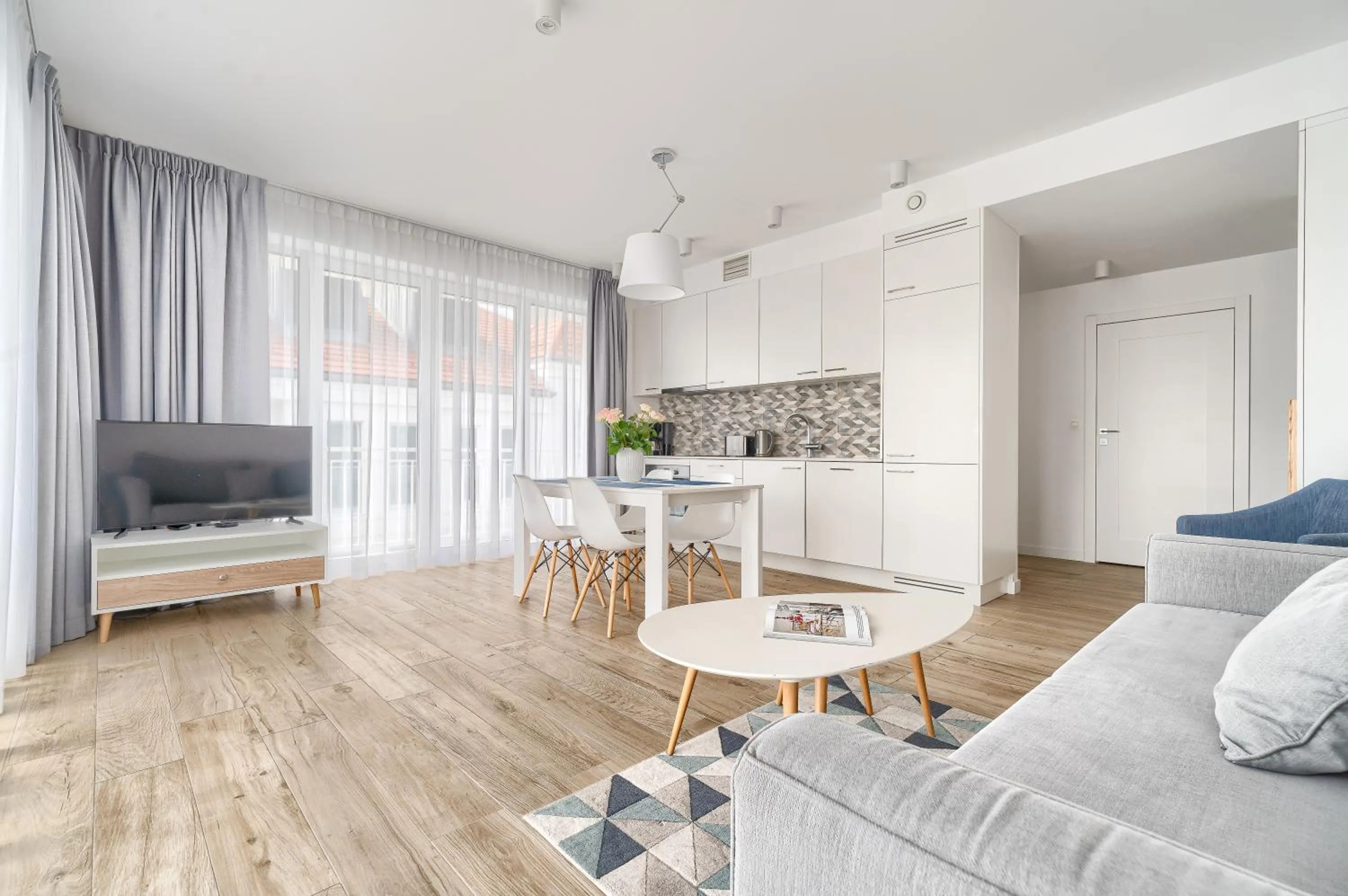 Living room in Marina Royale Darłowo - Apartamenty Ultra Mar nad morzem