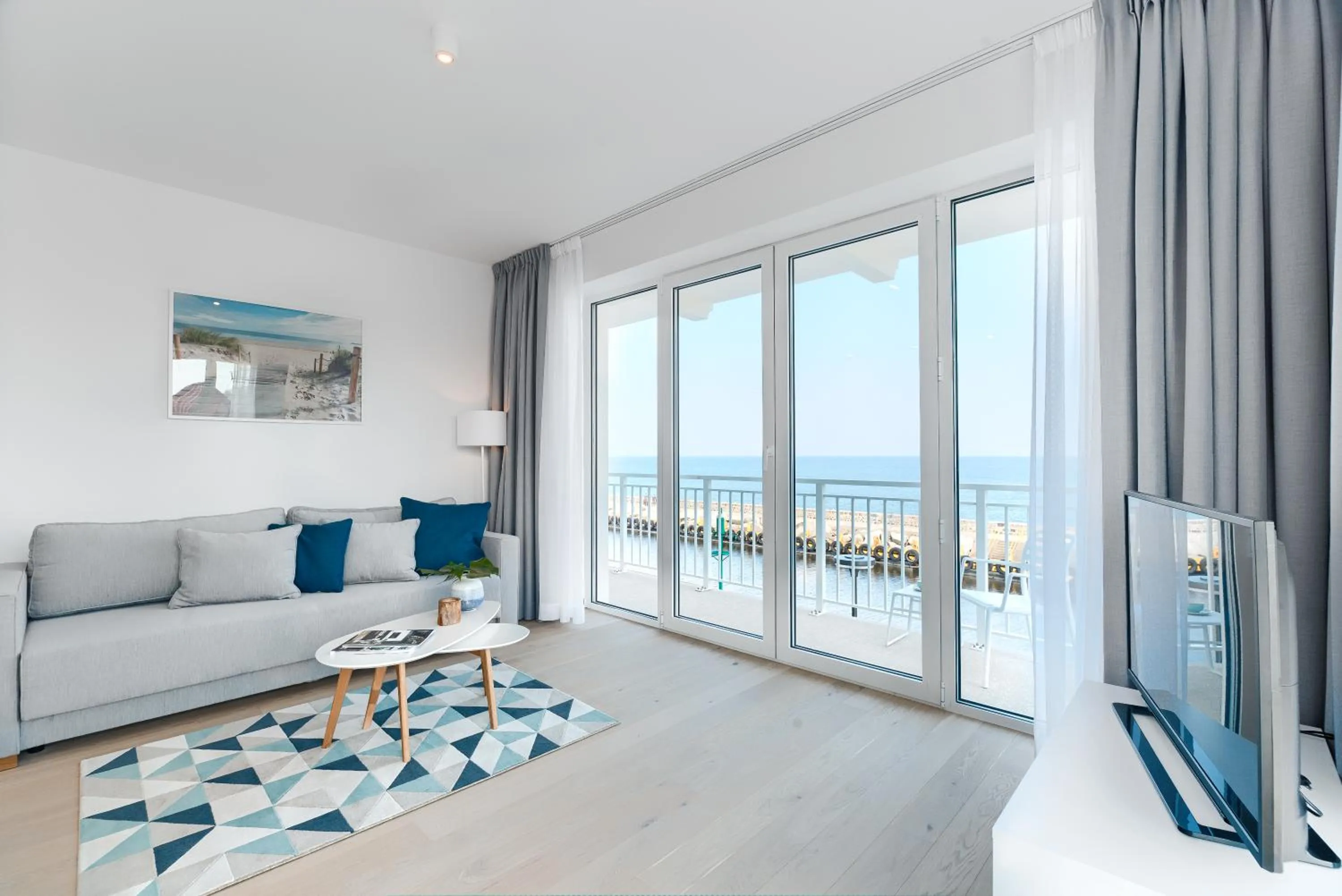 Balcony/Terrace in Marina Royale Darłowo - Apartamenty Ultra Mar nad morzem