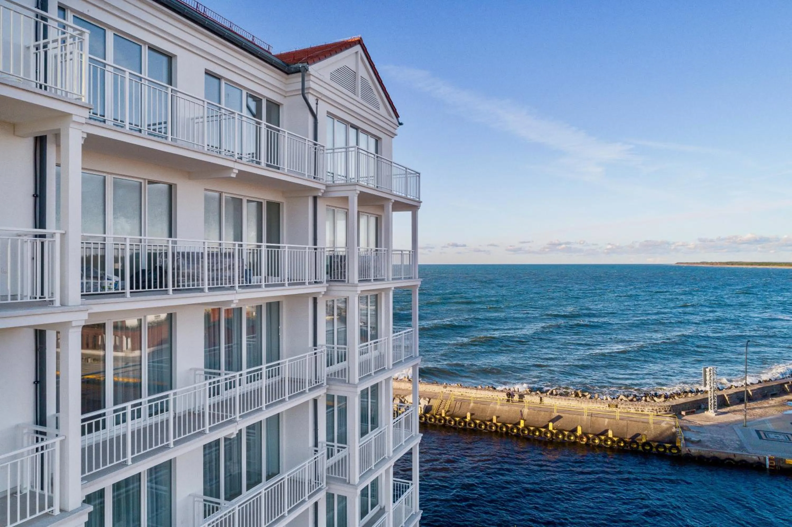Bird's eye view in Marina Royale Darłowo - Apartamenty Ultra Mar nad morzem
