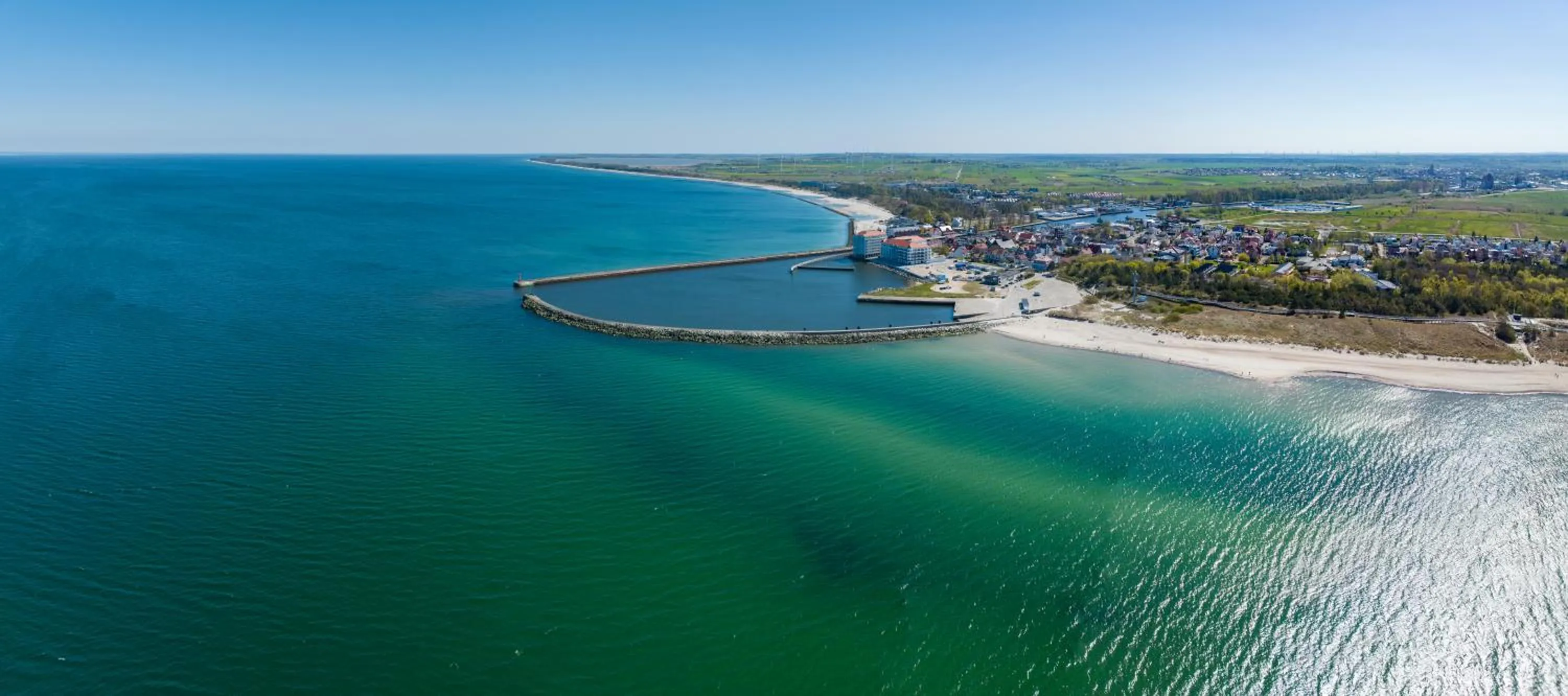 Bird's eye view in Marina Royale Darłowo - Apartamenty Ultra Mar nad morzem