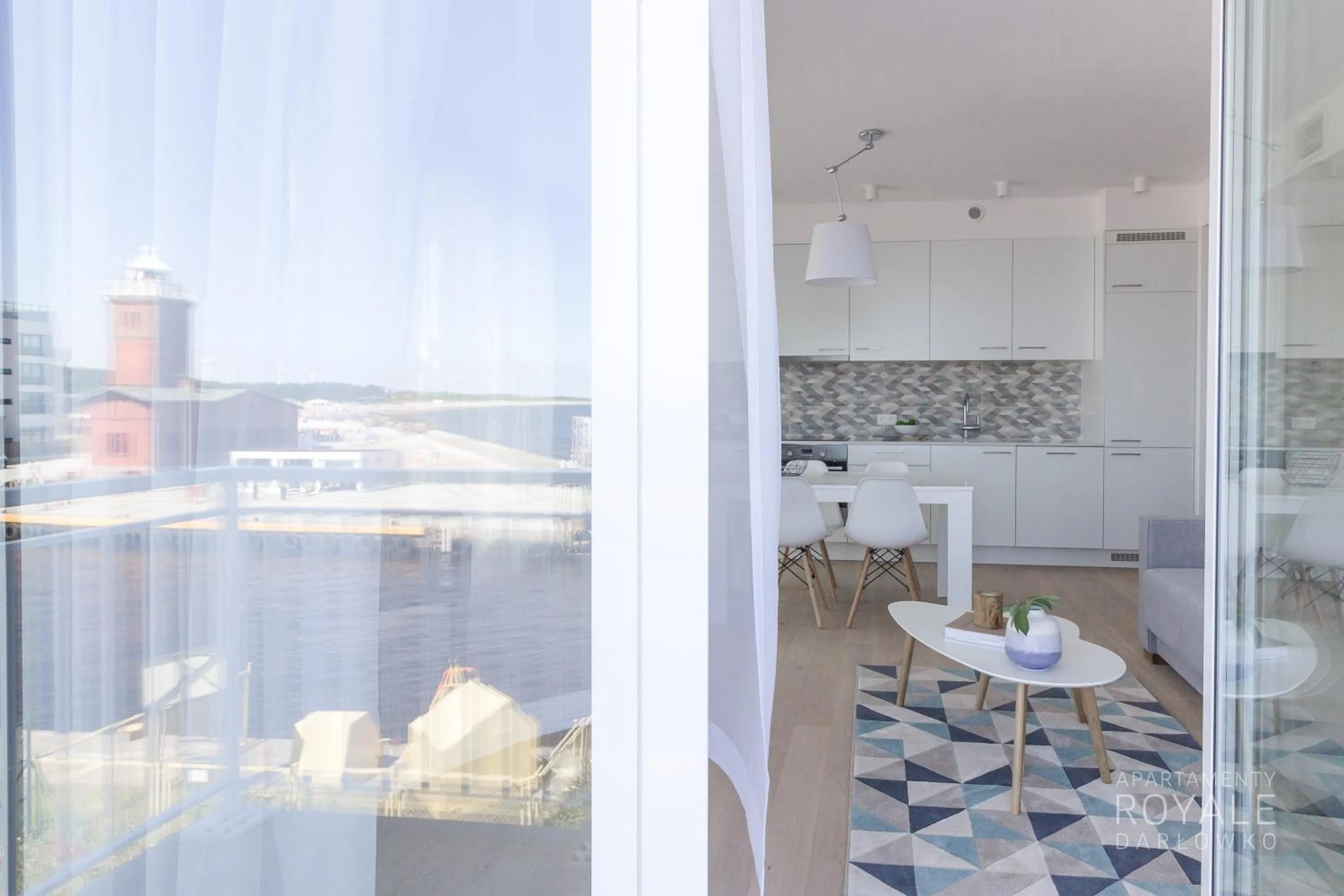 Balcony/Terrace in Marina Royale Darłowo - Apartamenty Ultra Mar nad morzem