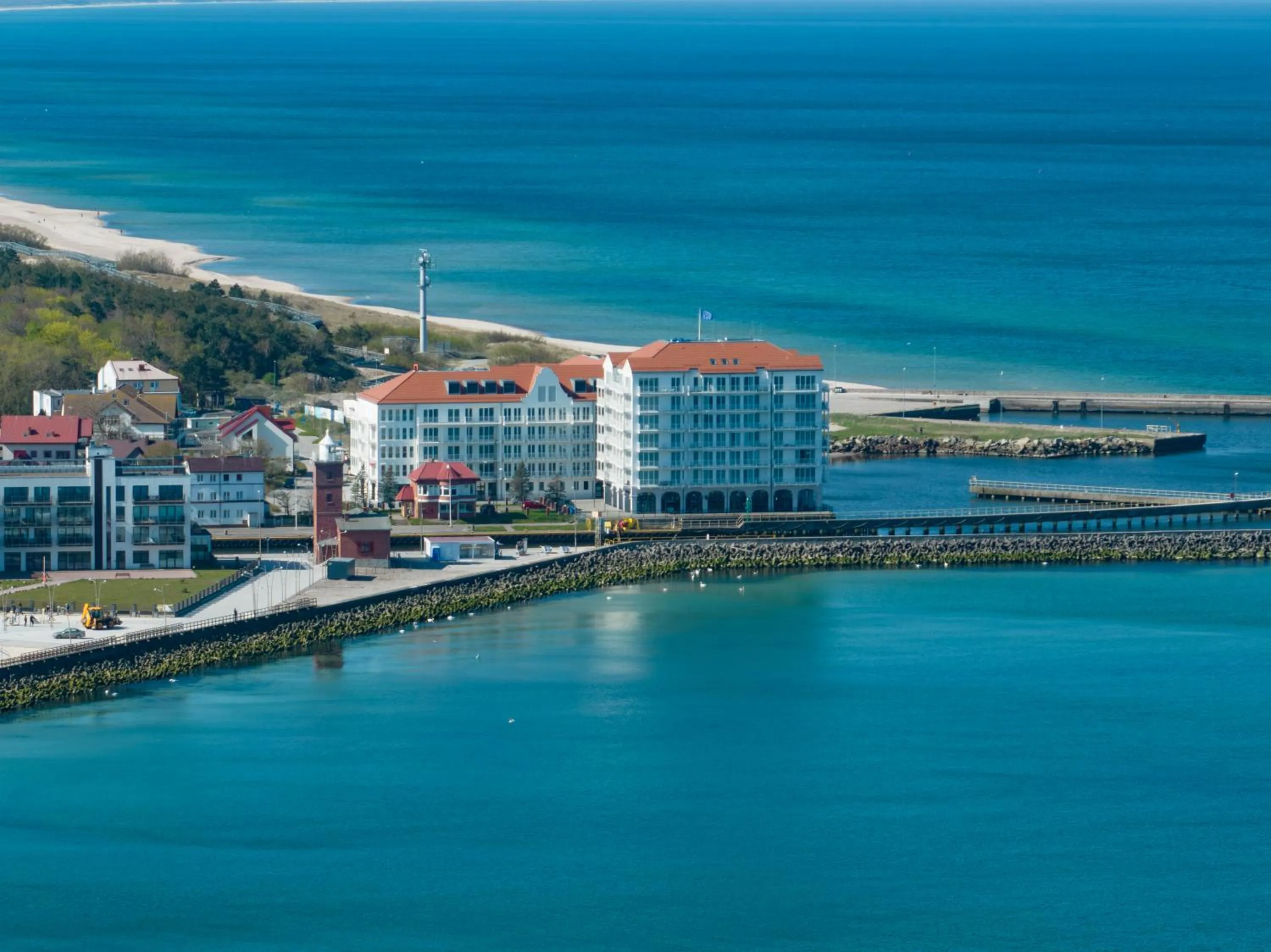 Property building in Marina Royale Darłowo - Apartamenty Ultra Mar nad morzem