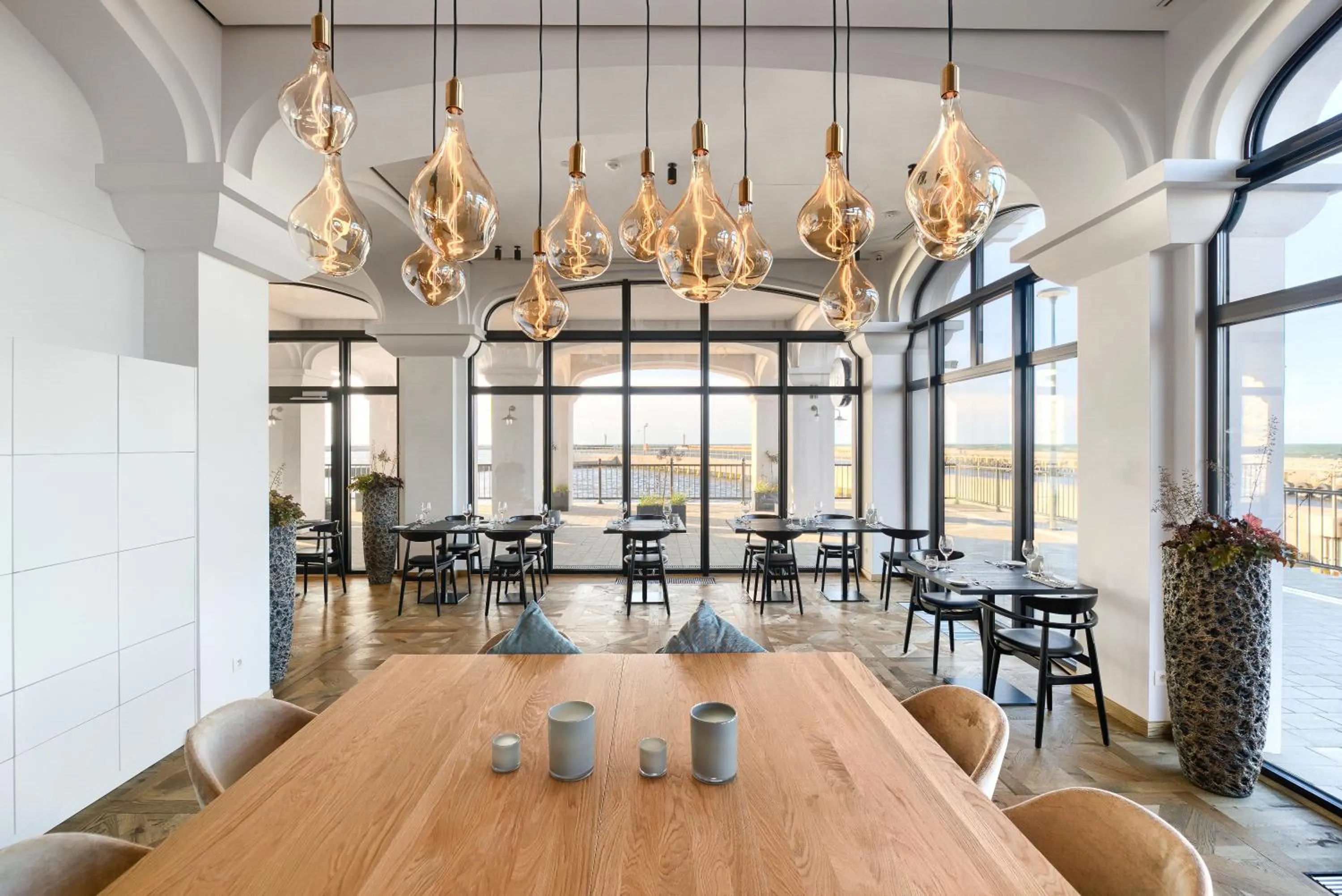 Restaurant/places to eat in Marina Royale Darłowo - Apartamenty Ultra Mar nad morzem