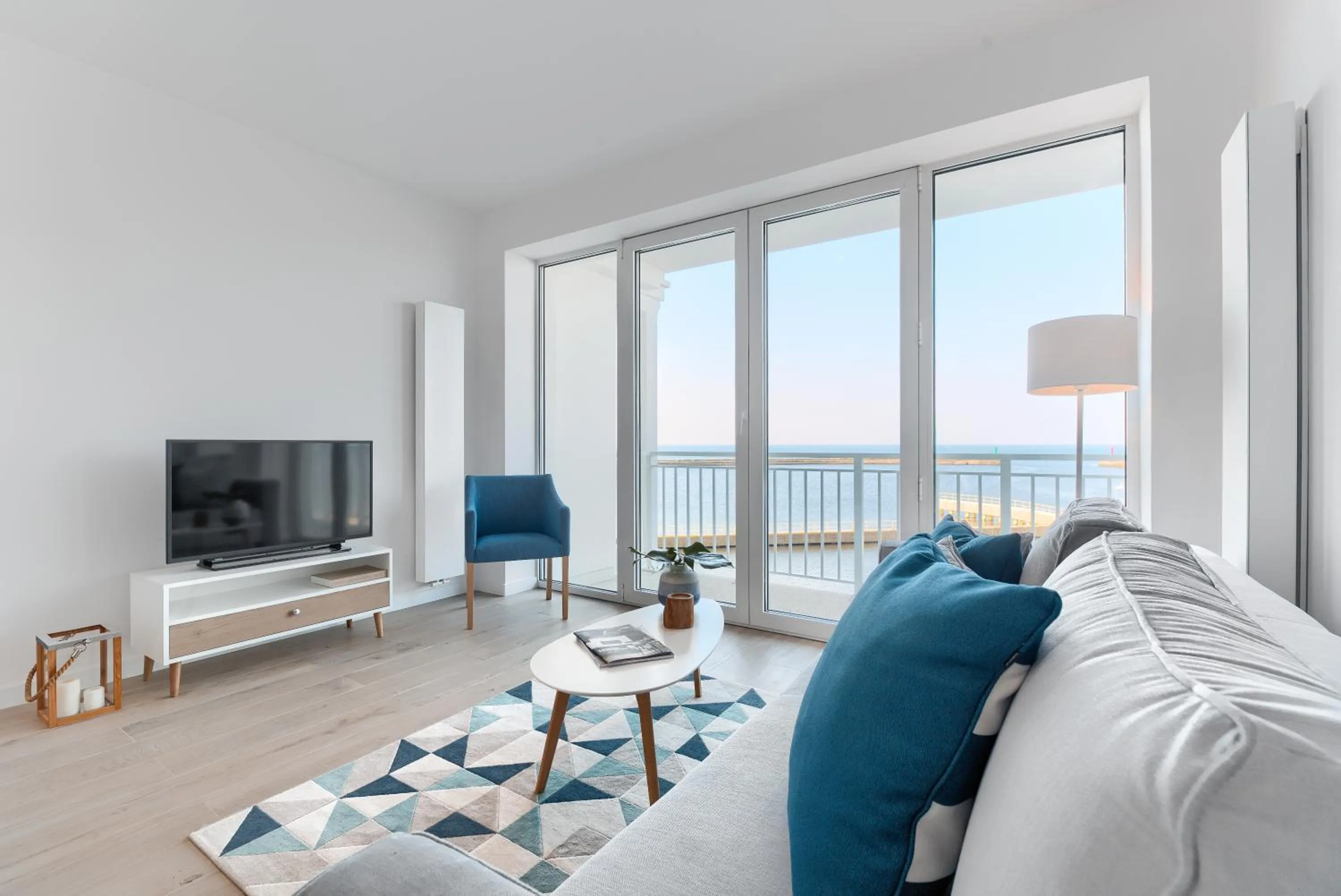 Living room in Marina Royale Darłowo - Apartamenty Ultra Mar nad morzem