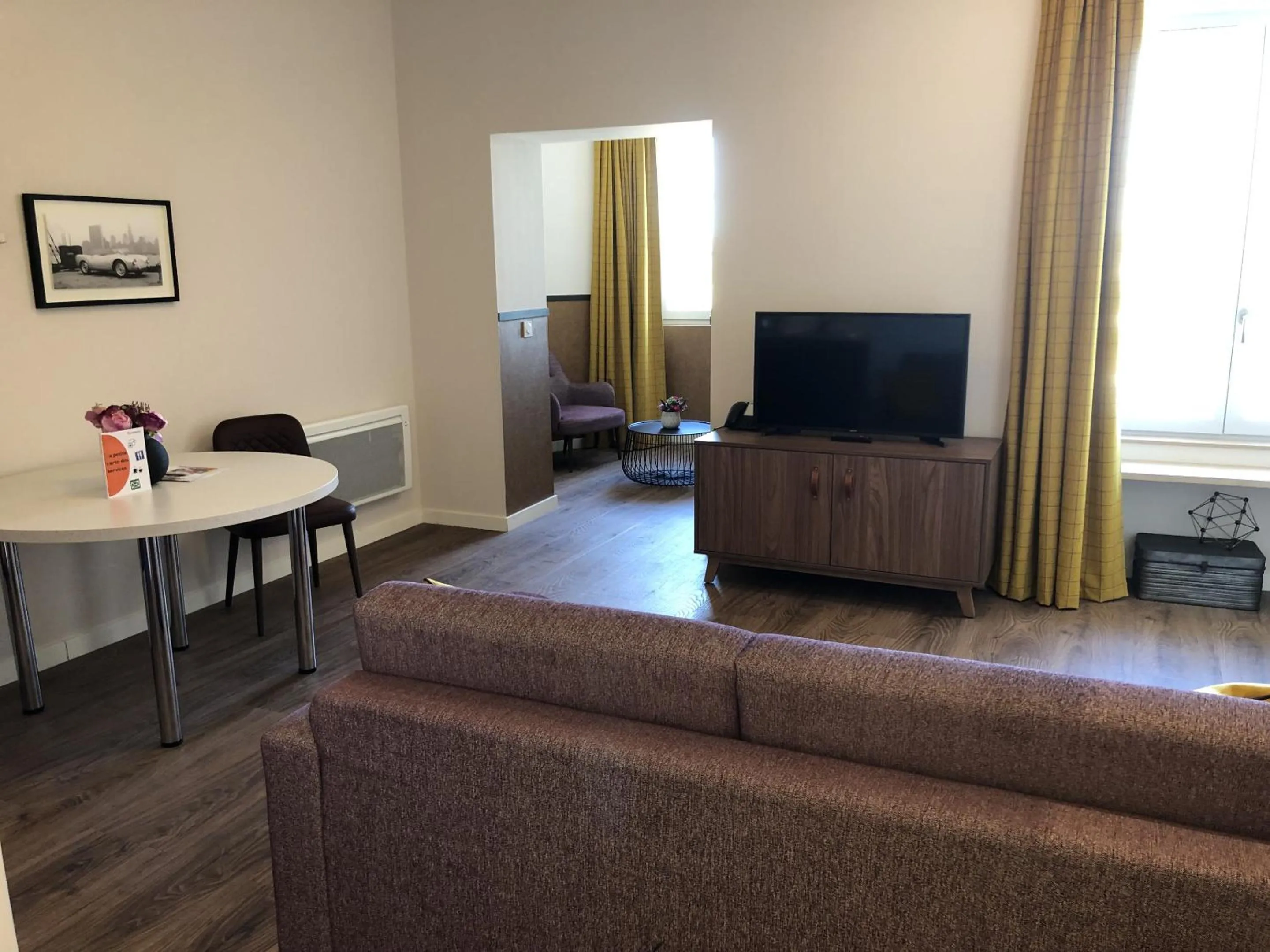 Living room in Domitys - Le Manoir