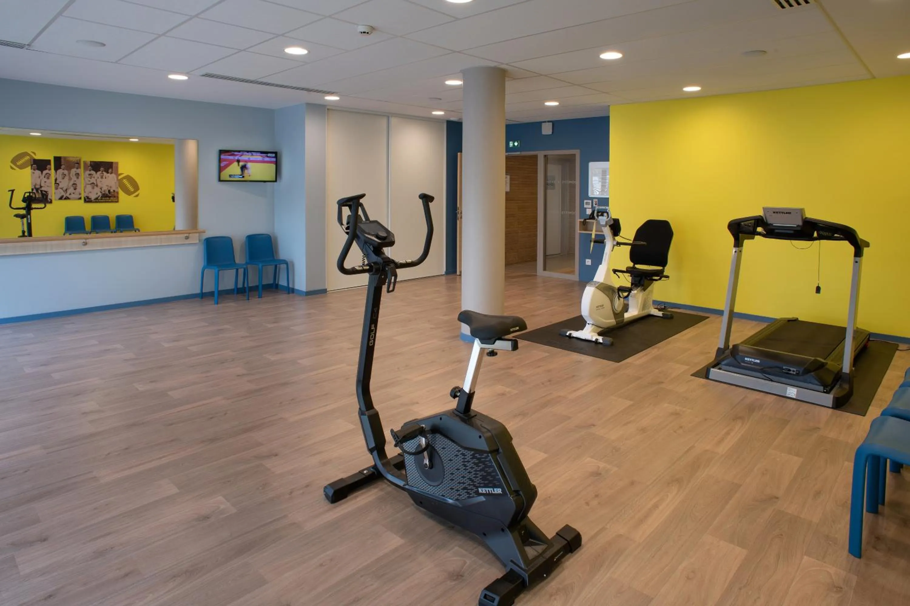 Fitness centre/facilities in Domitys - Le Manoir
