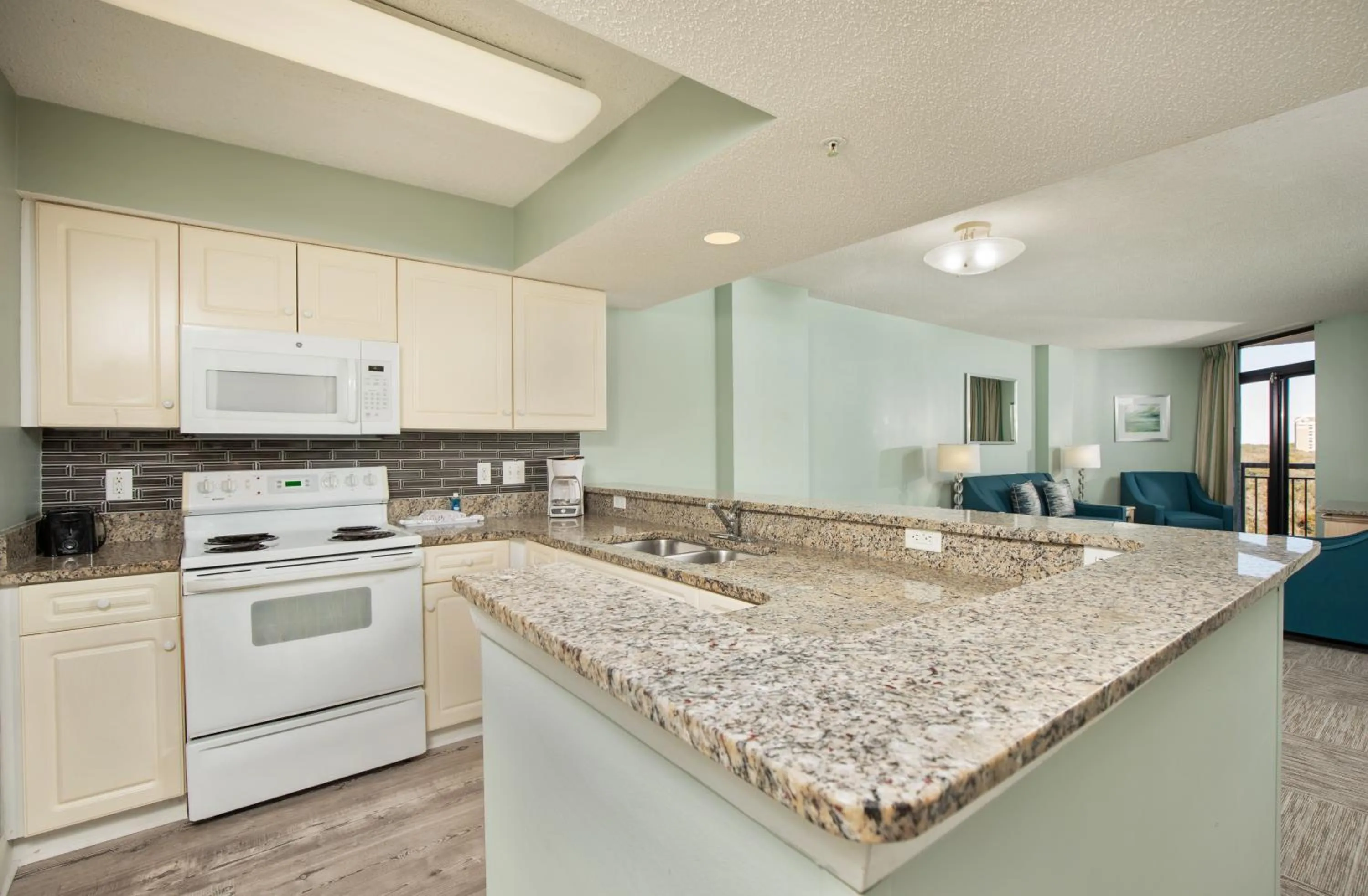 kitchen in Grande Shores Ocean Resorts Condominiums