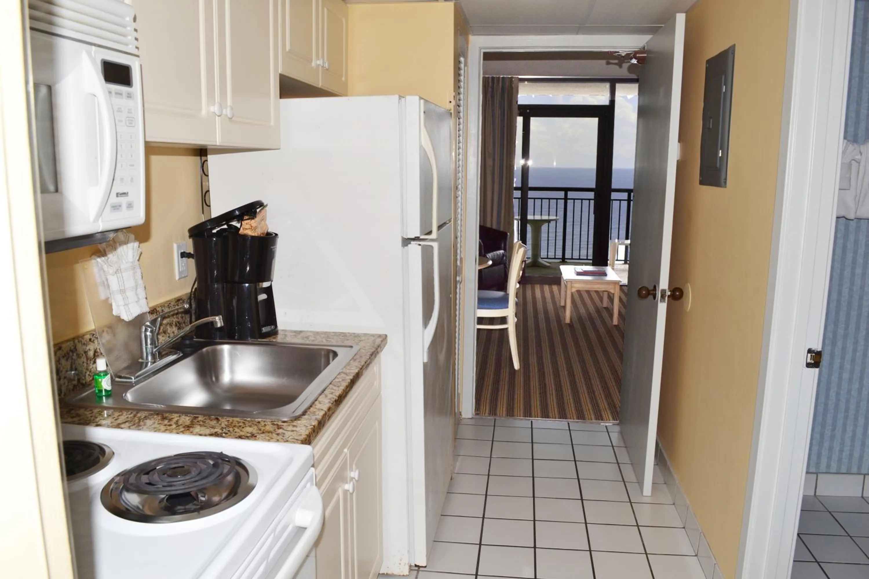Kitchen or kitchenette in Grande Shores Ocean Resorts Condominiums