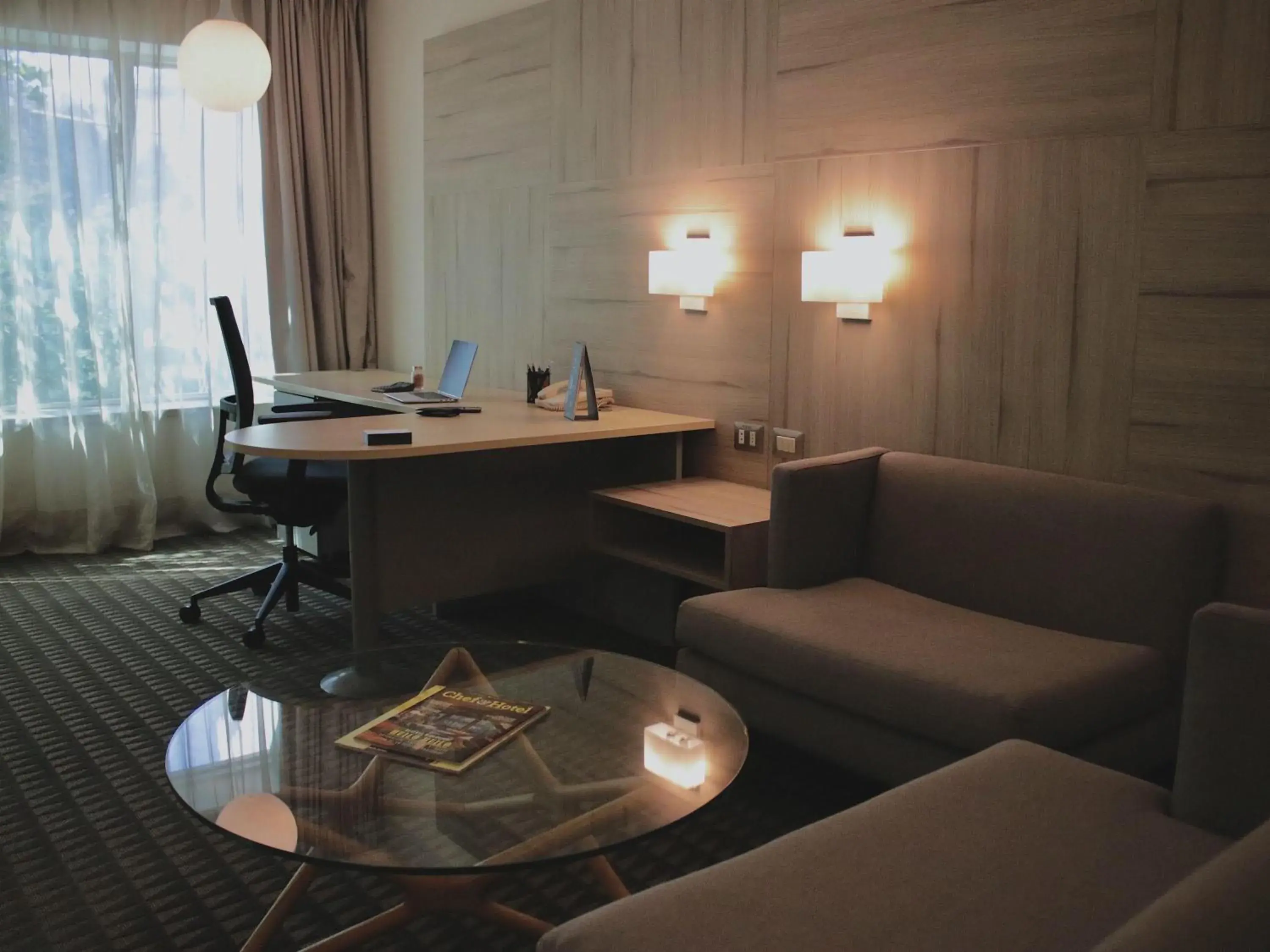 Bedroom in Pullman Santiago Vitacura Bedroom in Pullman Santiago Vitacura