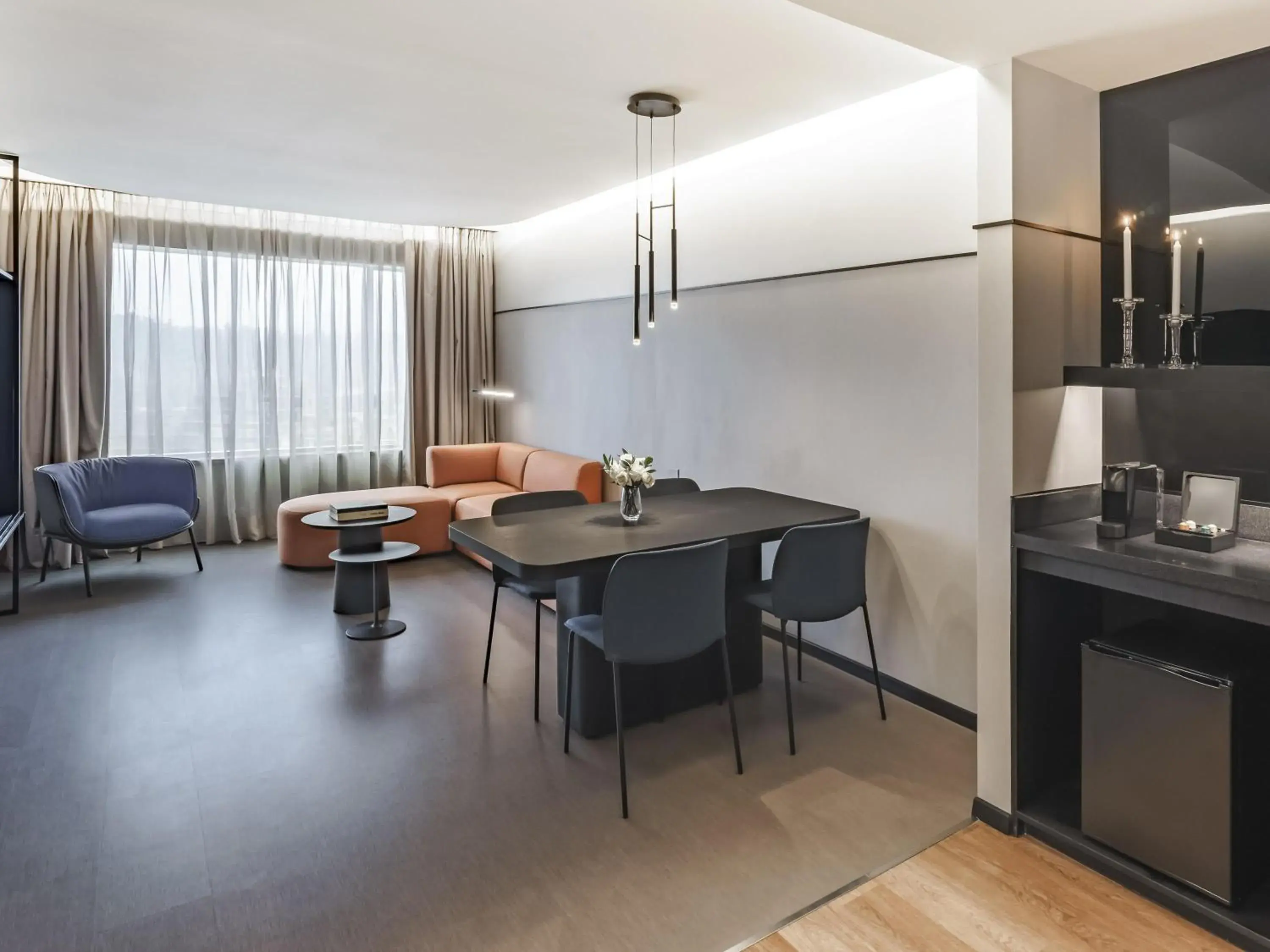 Bedroom in Pullman Santiago Vitacura Bedroom in Pullman Santiago Vitacura