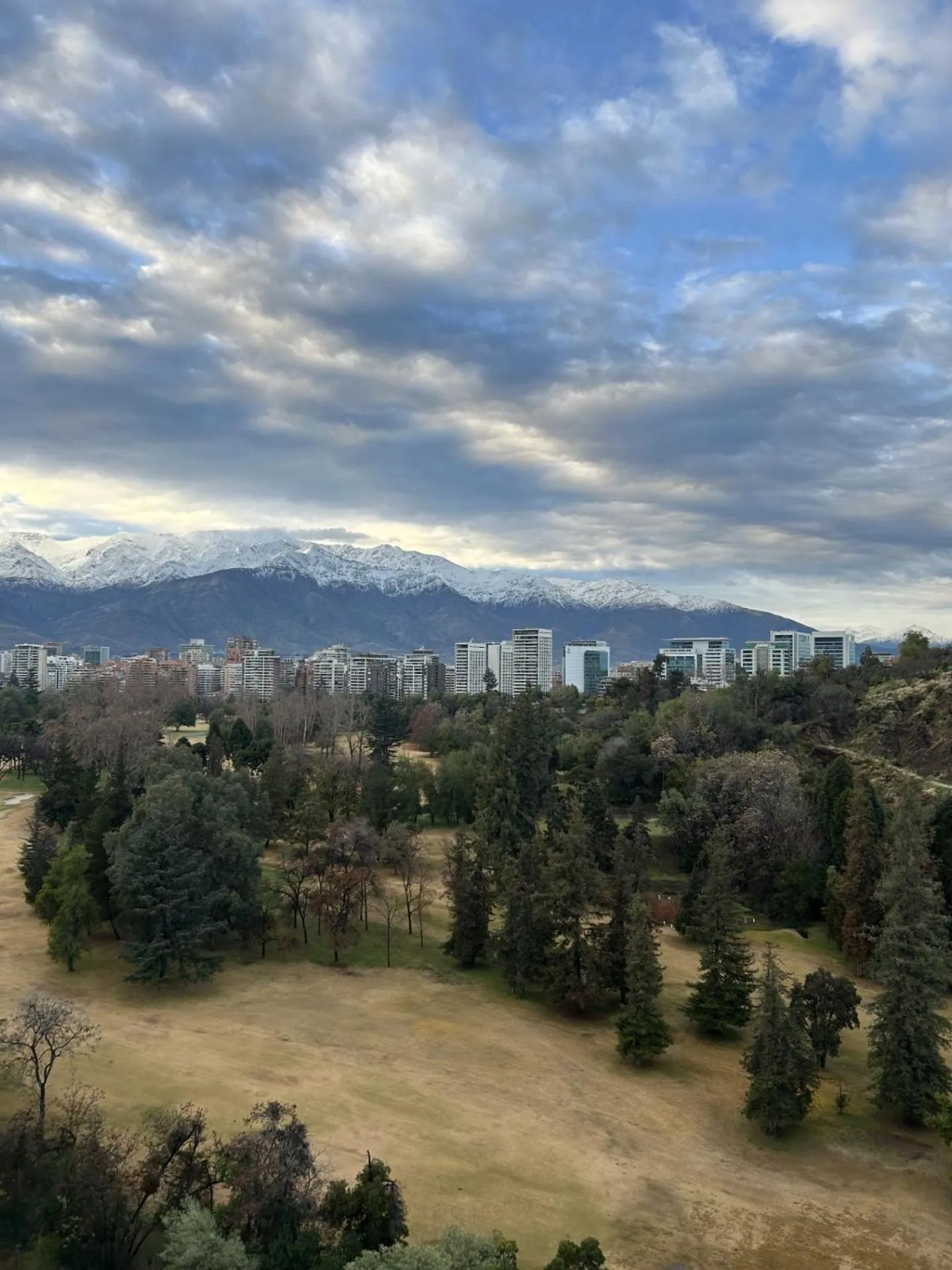 Mountain view in Pullman Santiago Vitacura