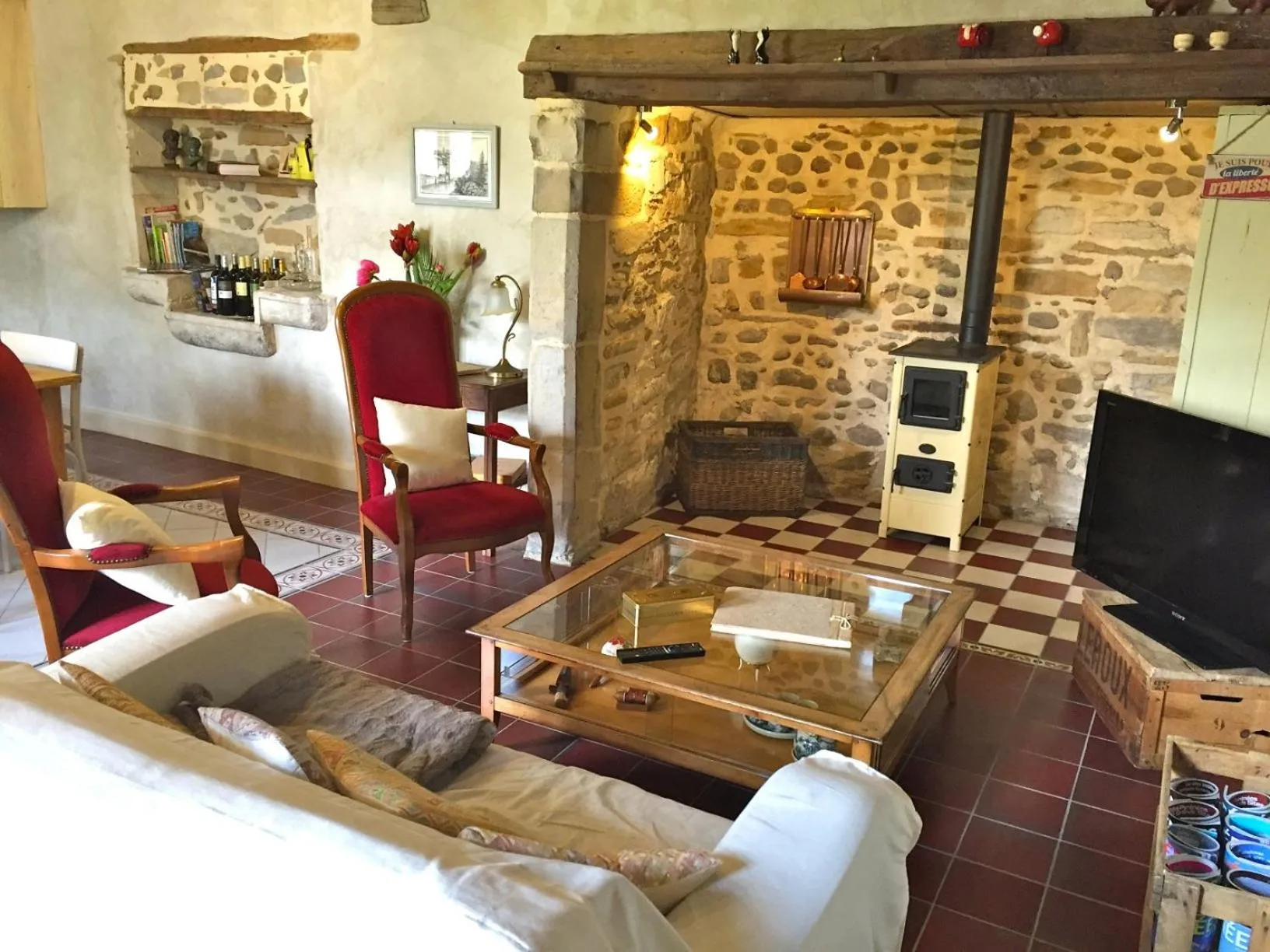 Living room in Maison D'Orride