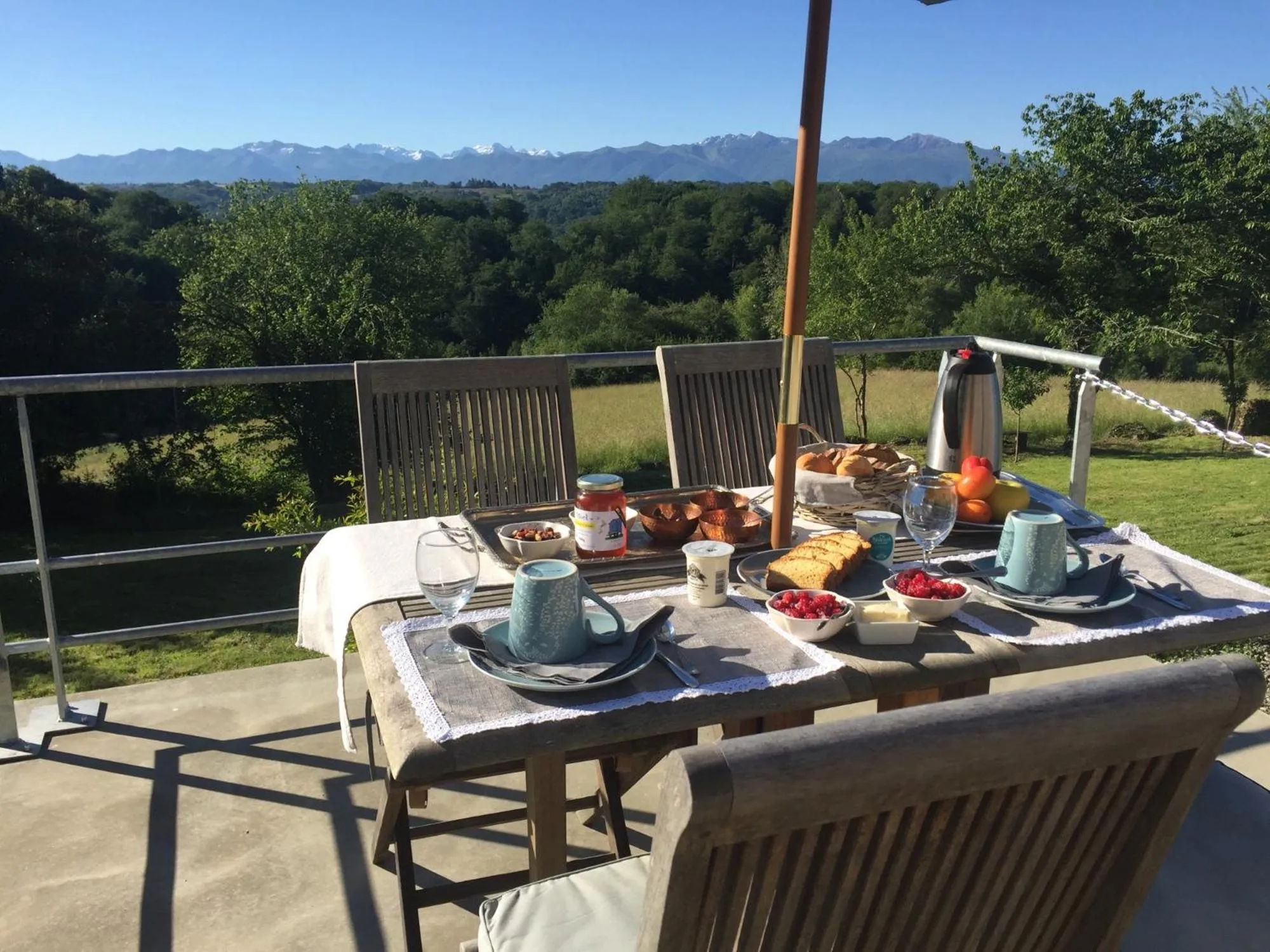Swimming pool in Maison D'Orride