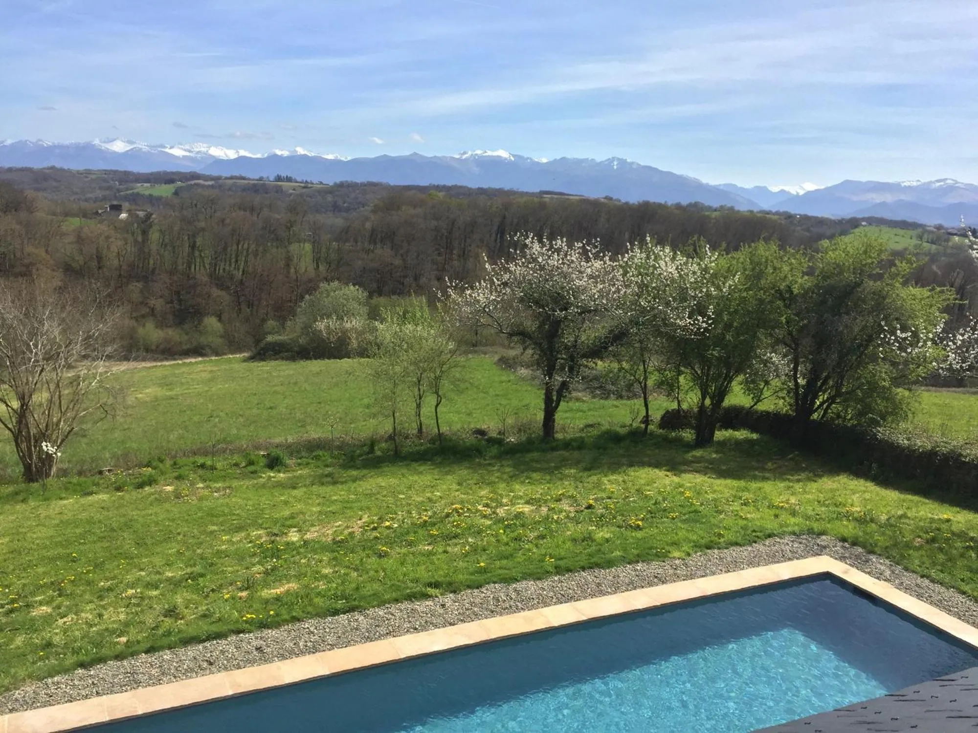 Mountain view in Maison D'Orride