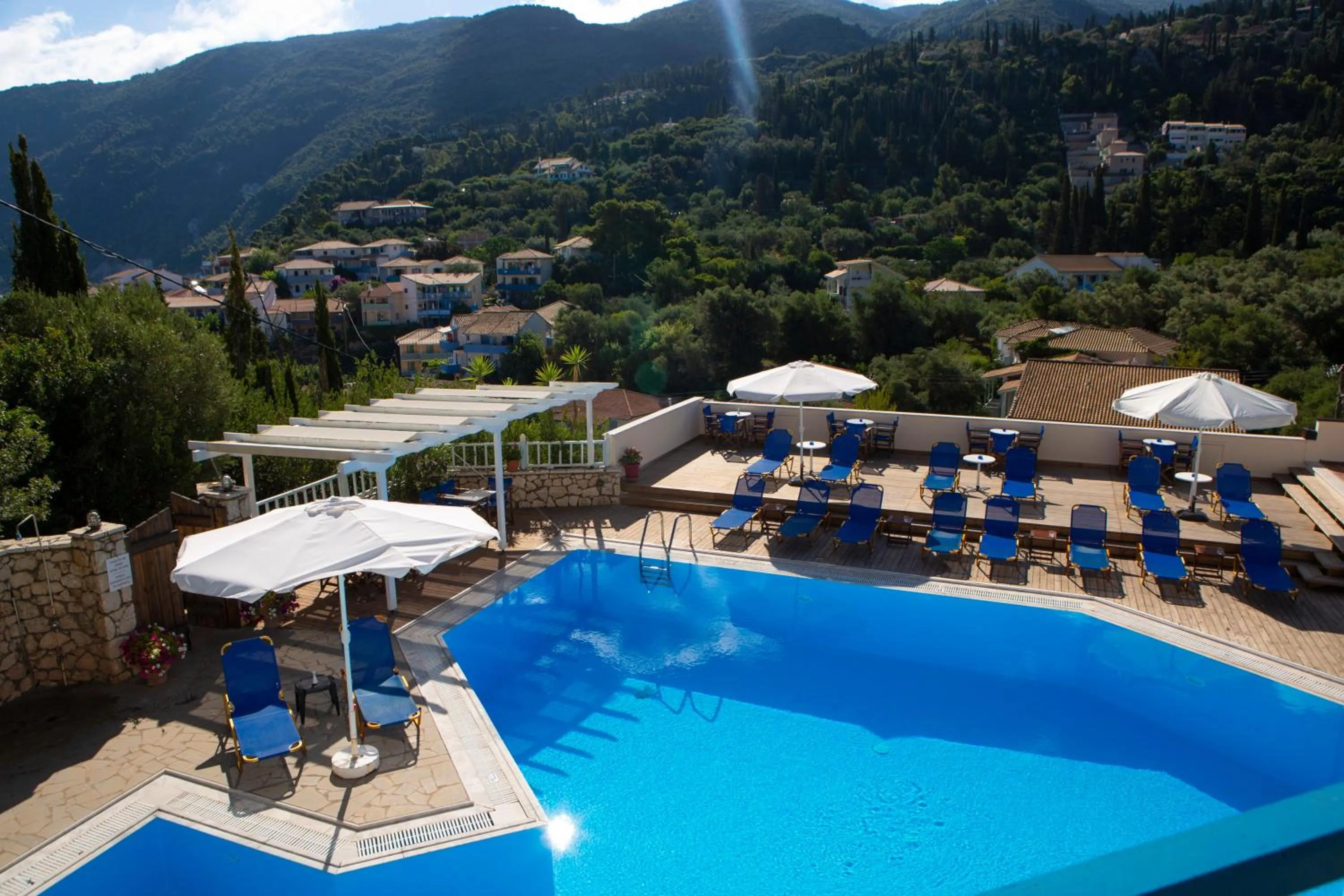 Swimming pool in Odyssey Hotel