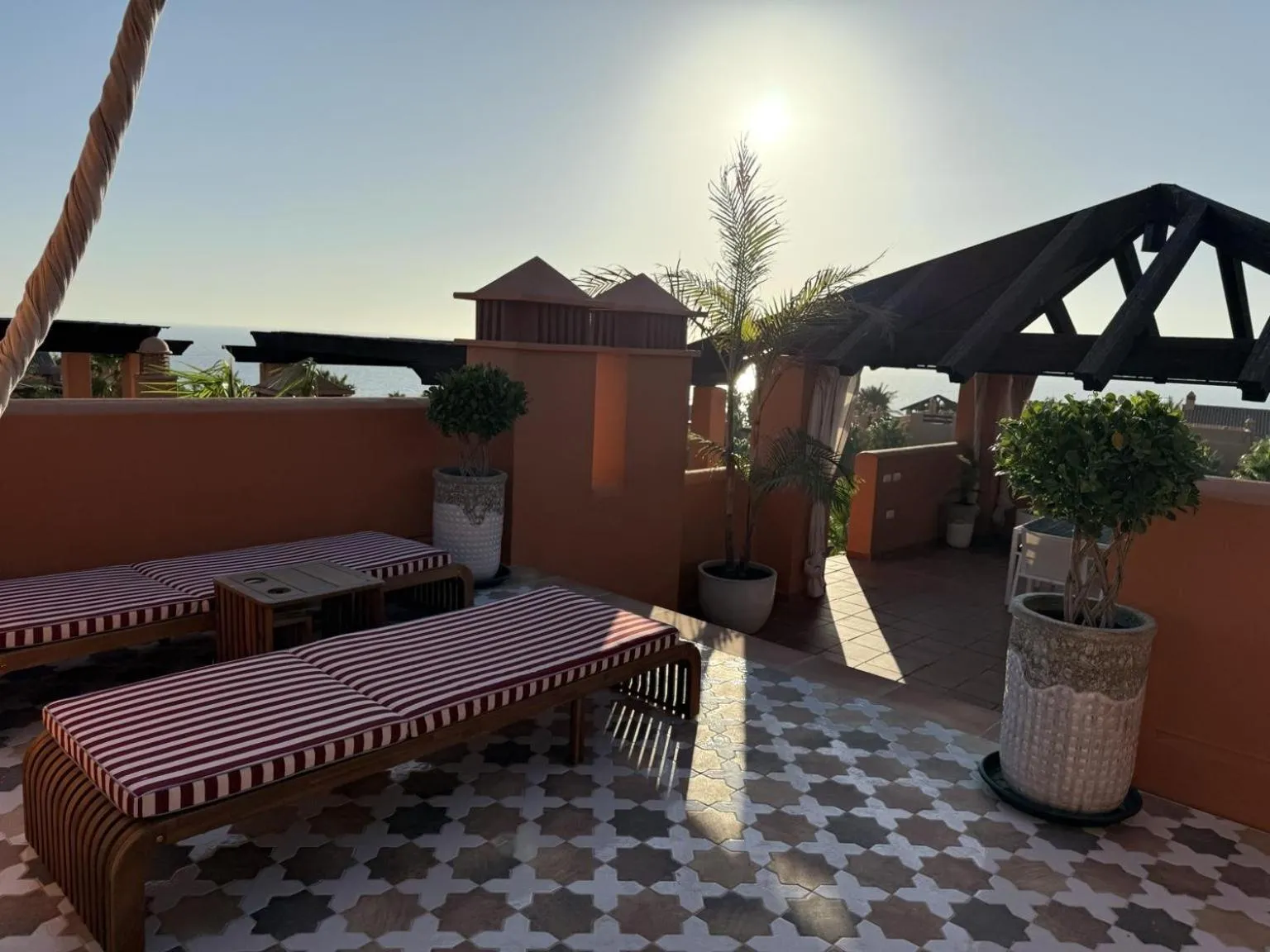 Balcony/Terrace in Aparthotel Novo Resort