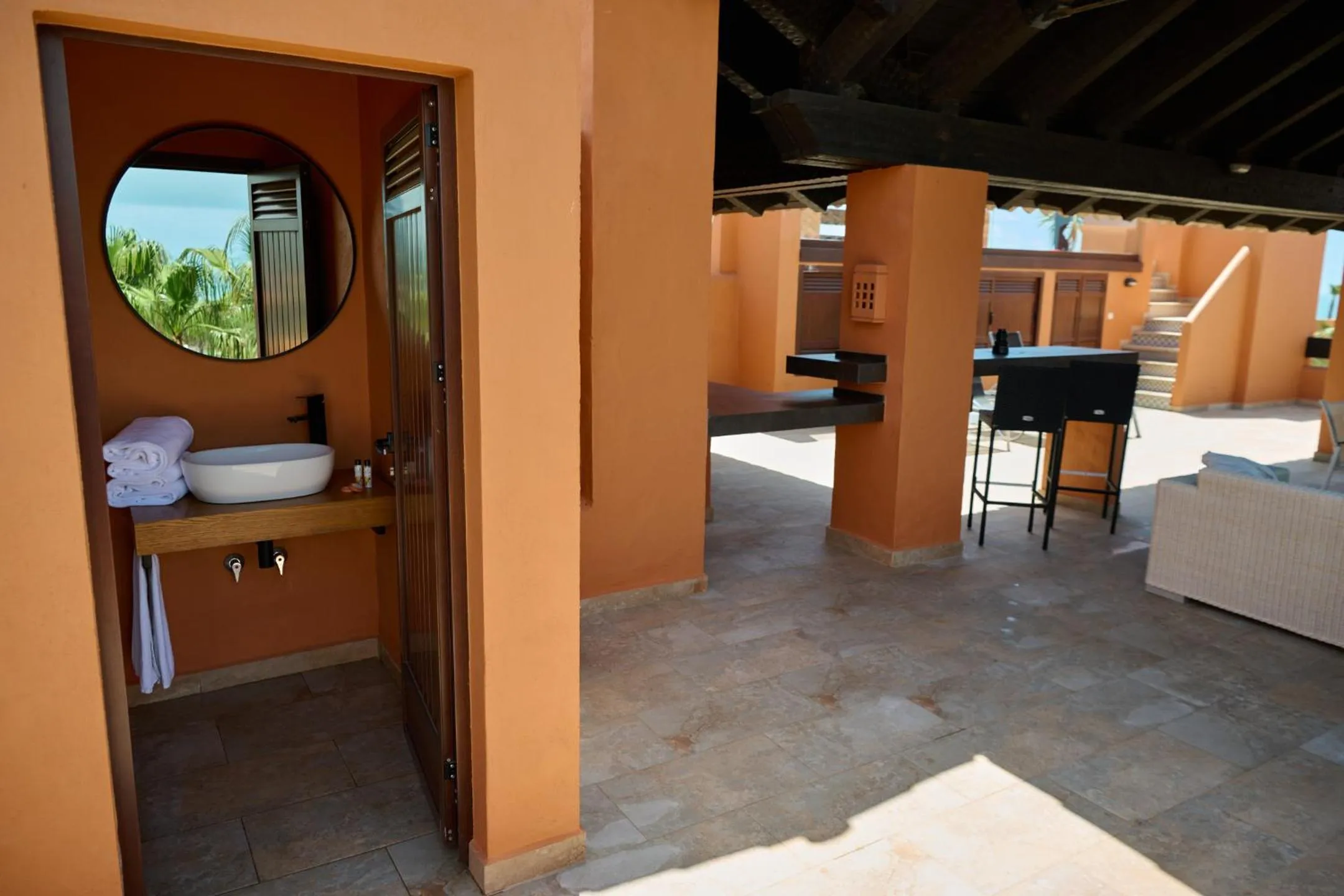 Balcony/Terrace in Aparthotel Novo Resort