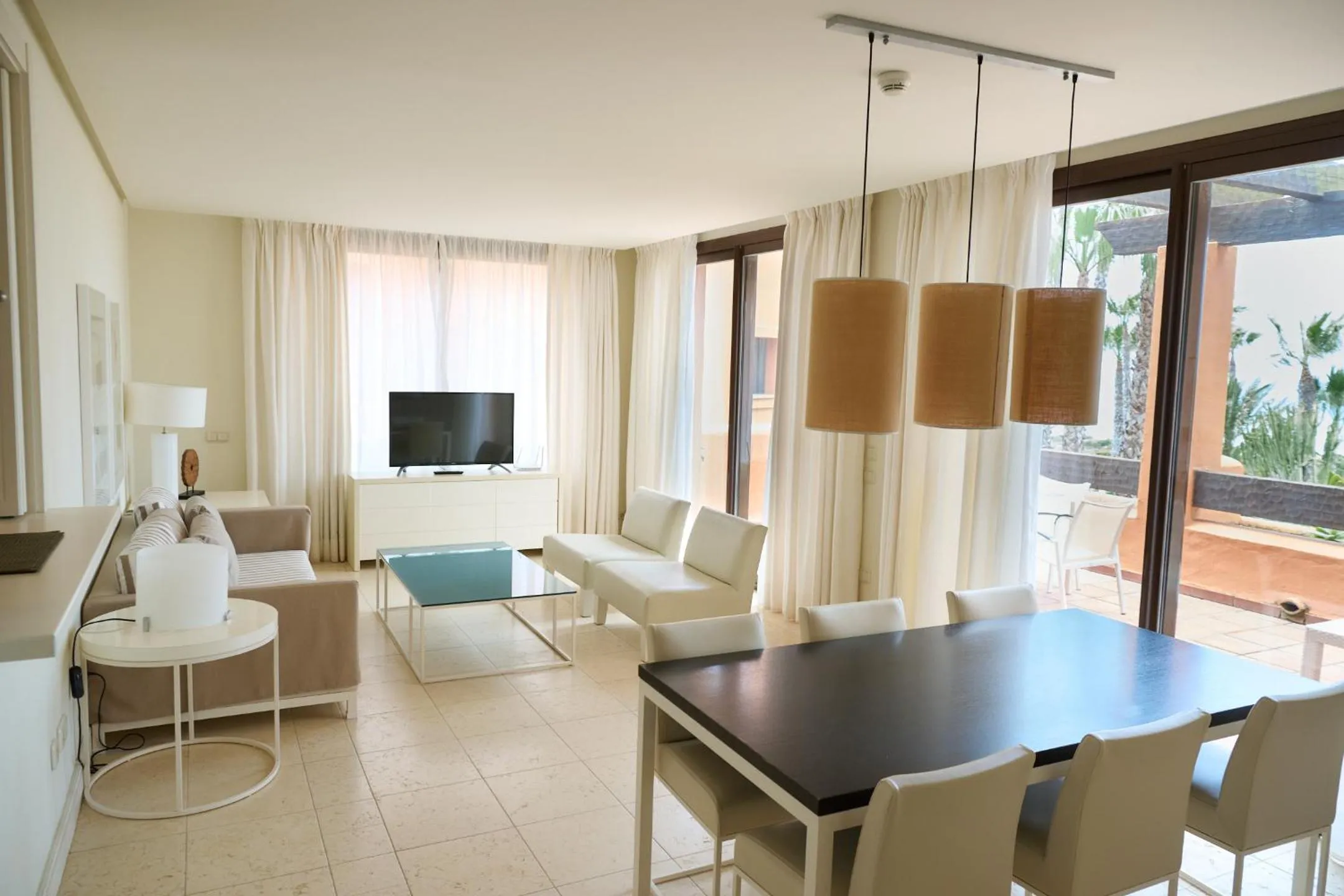 Living room in Aparthotel Novo Resort