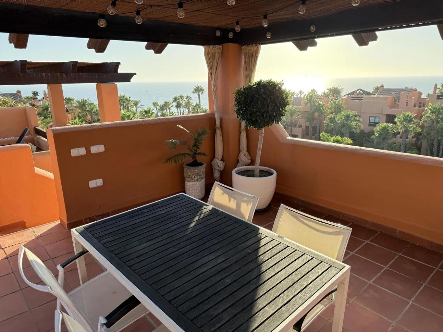 Balcony/Terrace in Aparthotel Novo Resort