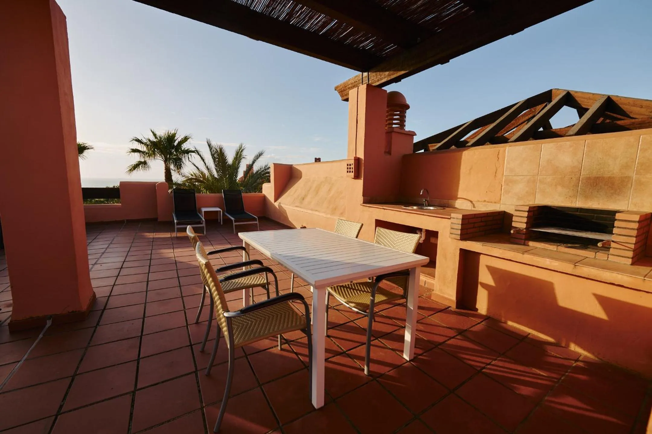 Balcony/Terrace in Aparthotel Novo Resort