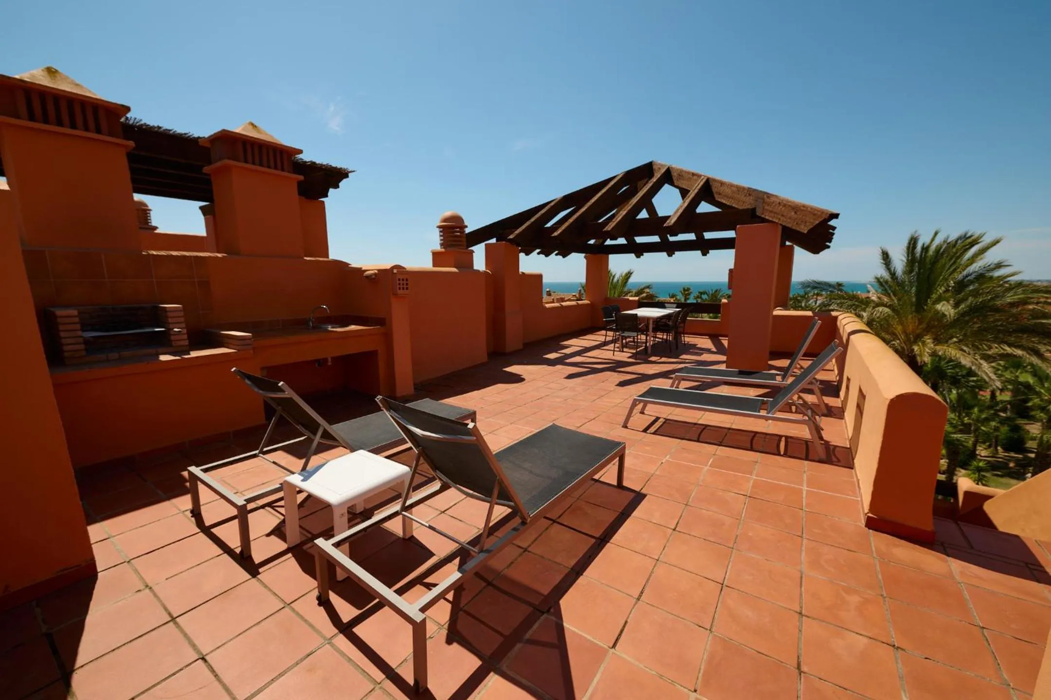 Balcony/Terrace in Aparthotel Novo Resort