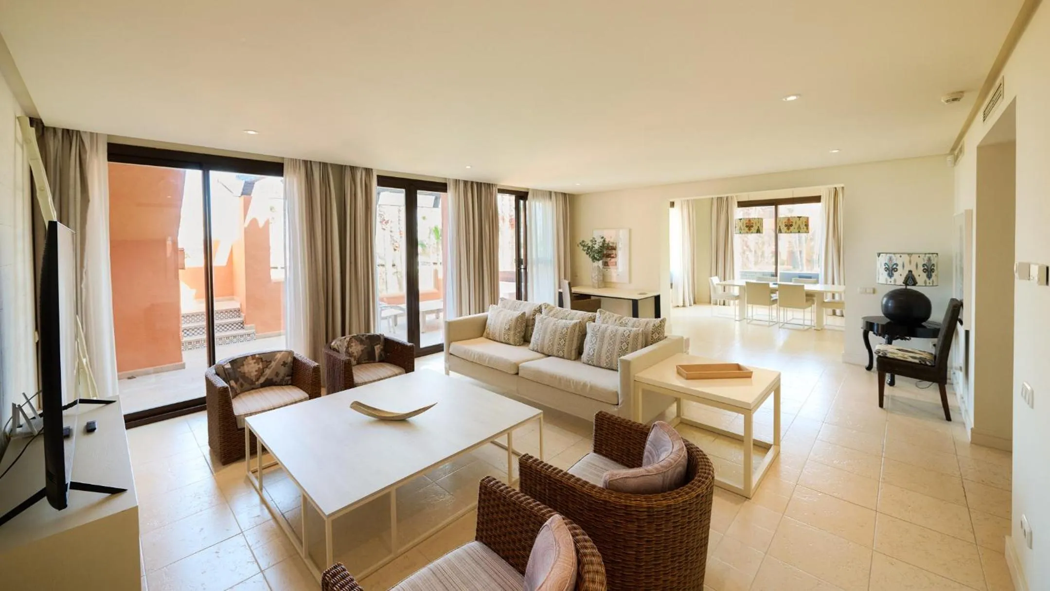 Living room in Aparthotel Novo Resort