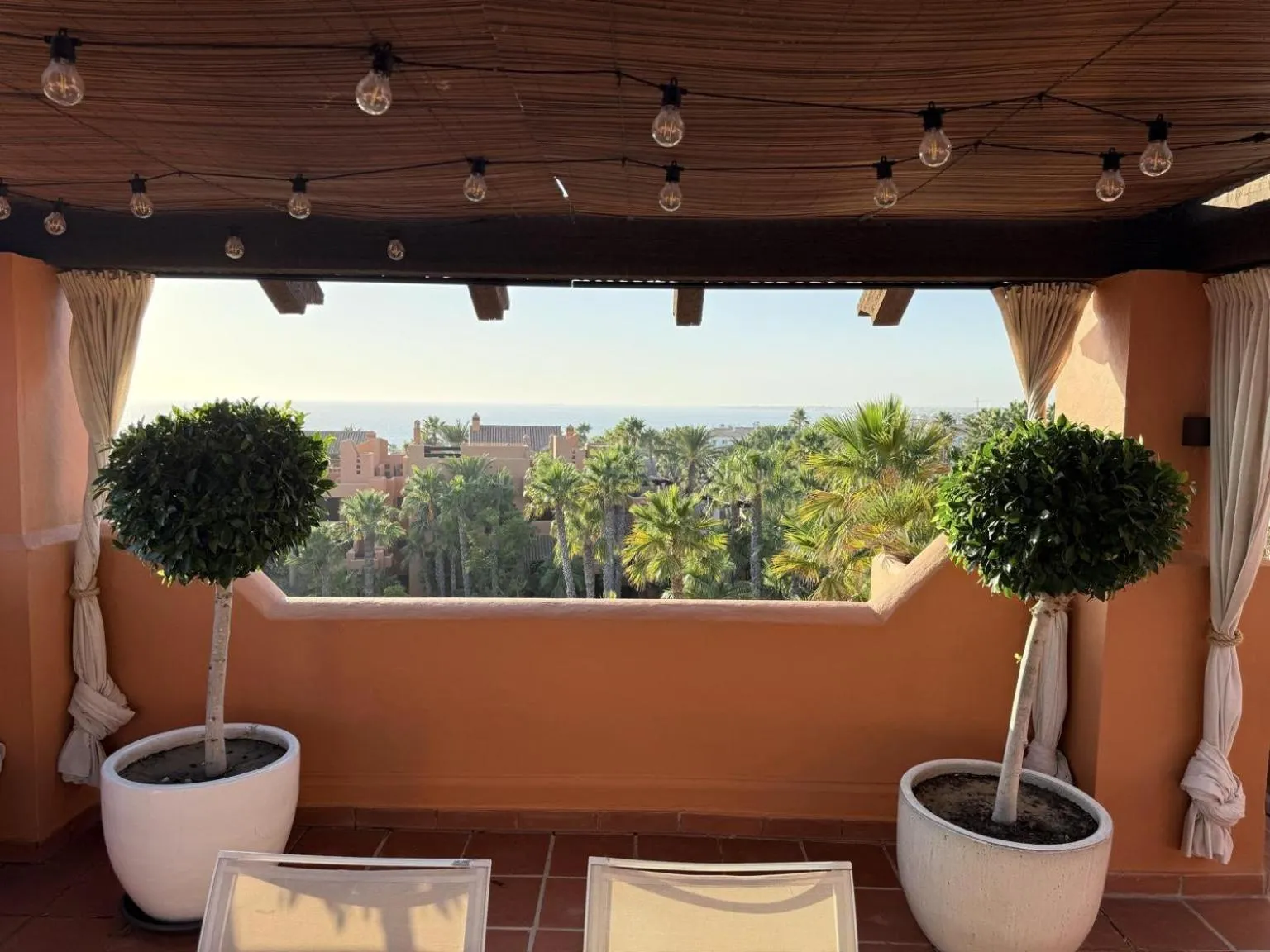 Balcony/Terrace in Aparthotel Novo Resort