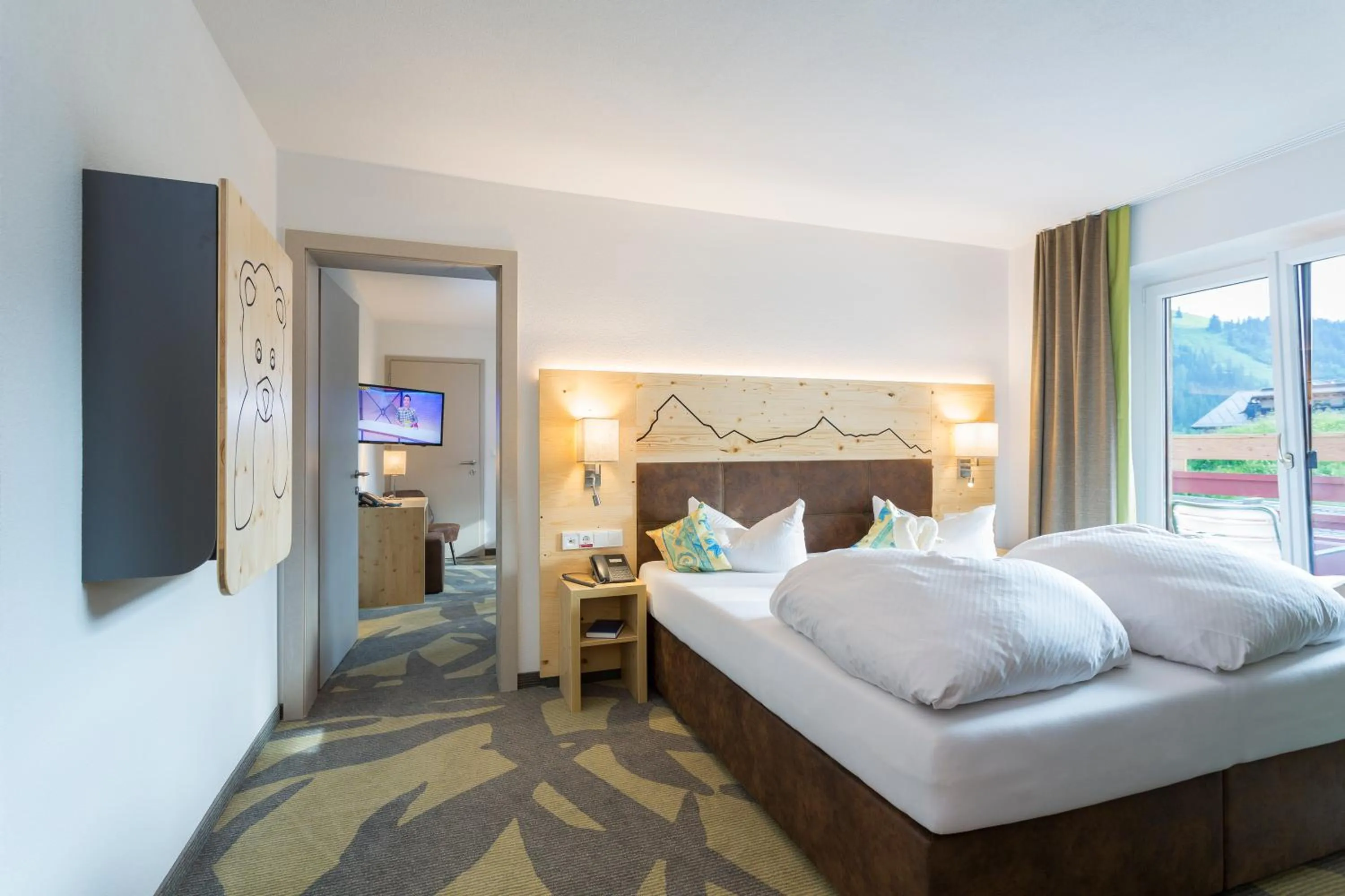 Bed in Familotel Kaiserhof - Families only