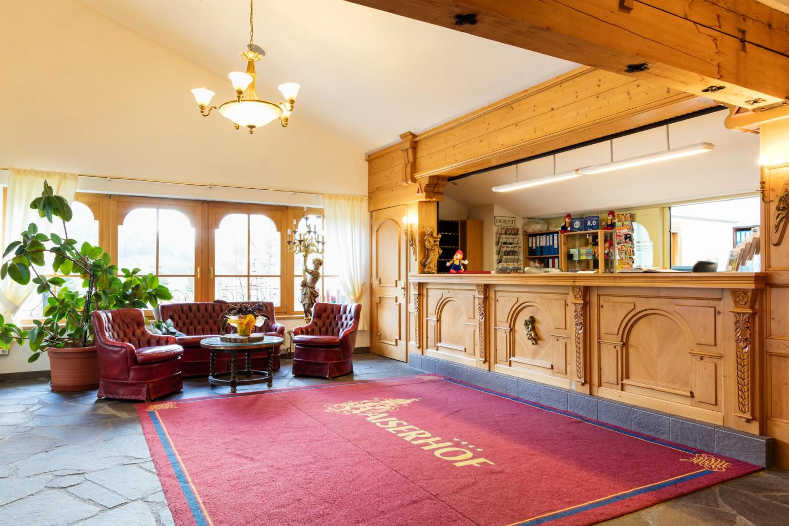 Lobby or reception in Familotel Kaiserhof - Families only