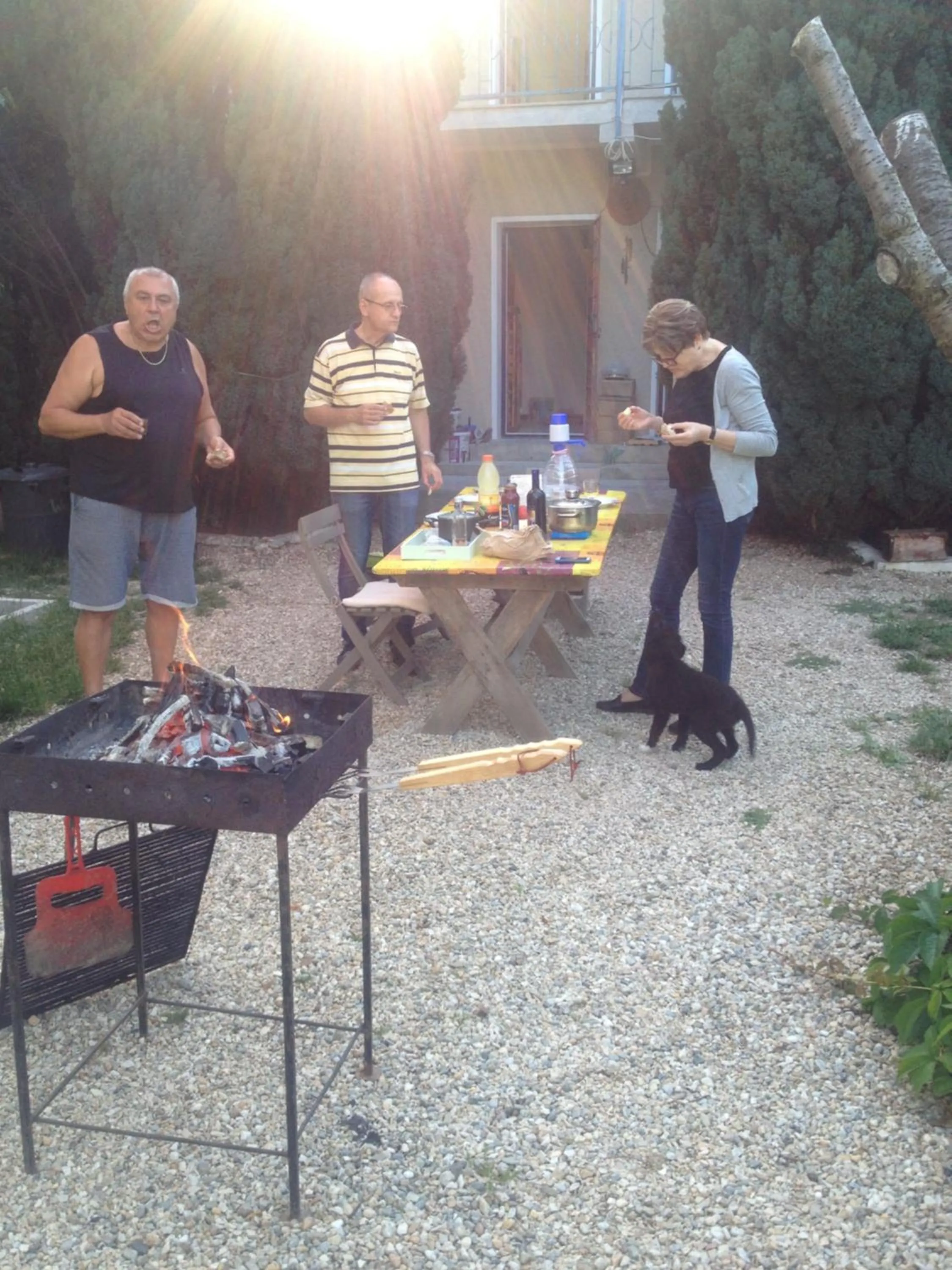 BBQ facilities in Tourist Paradis Costinesti