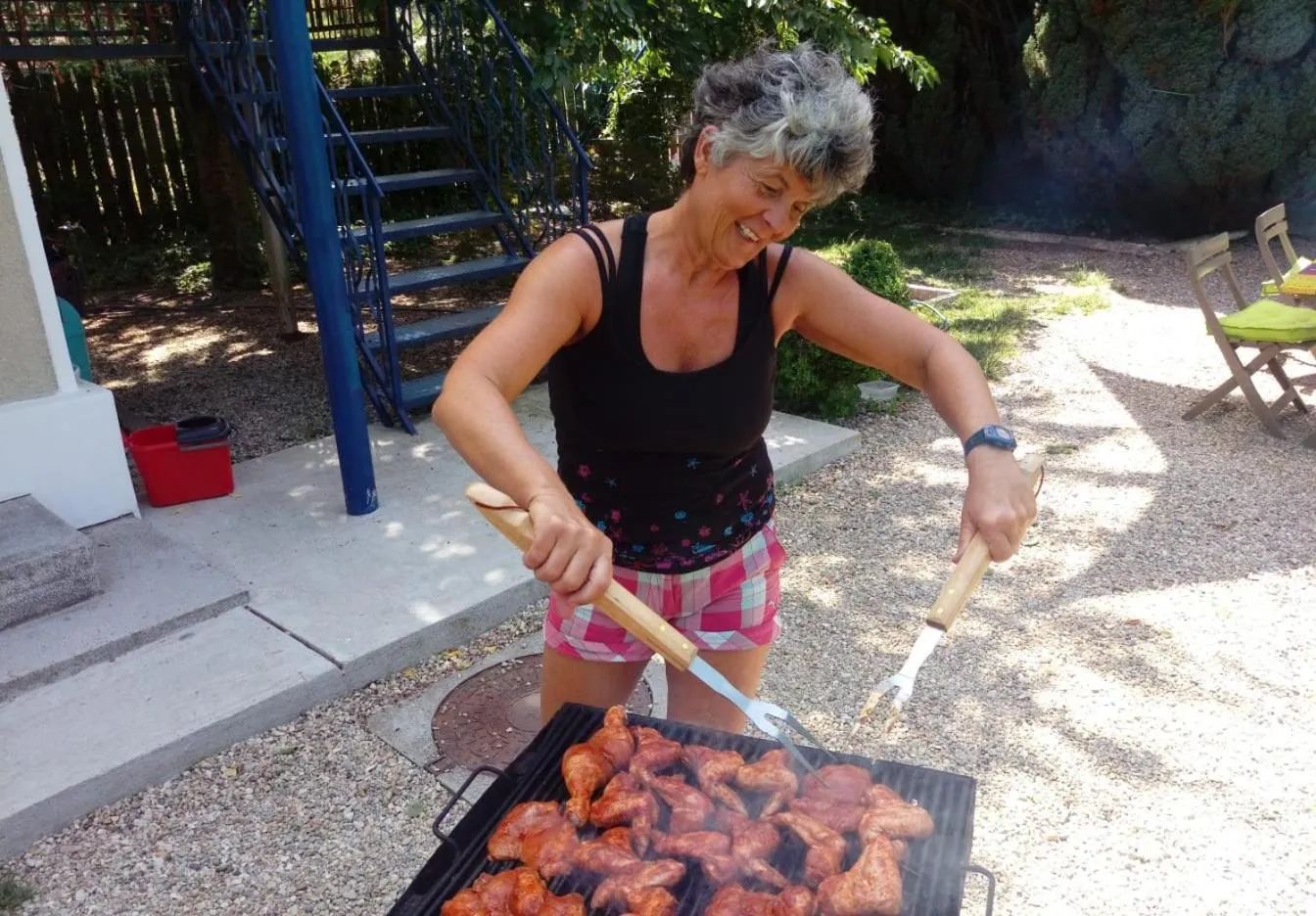 BBQ facilities in Tourist Paradis Costinesti