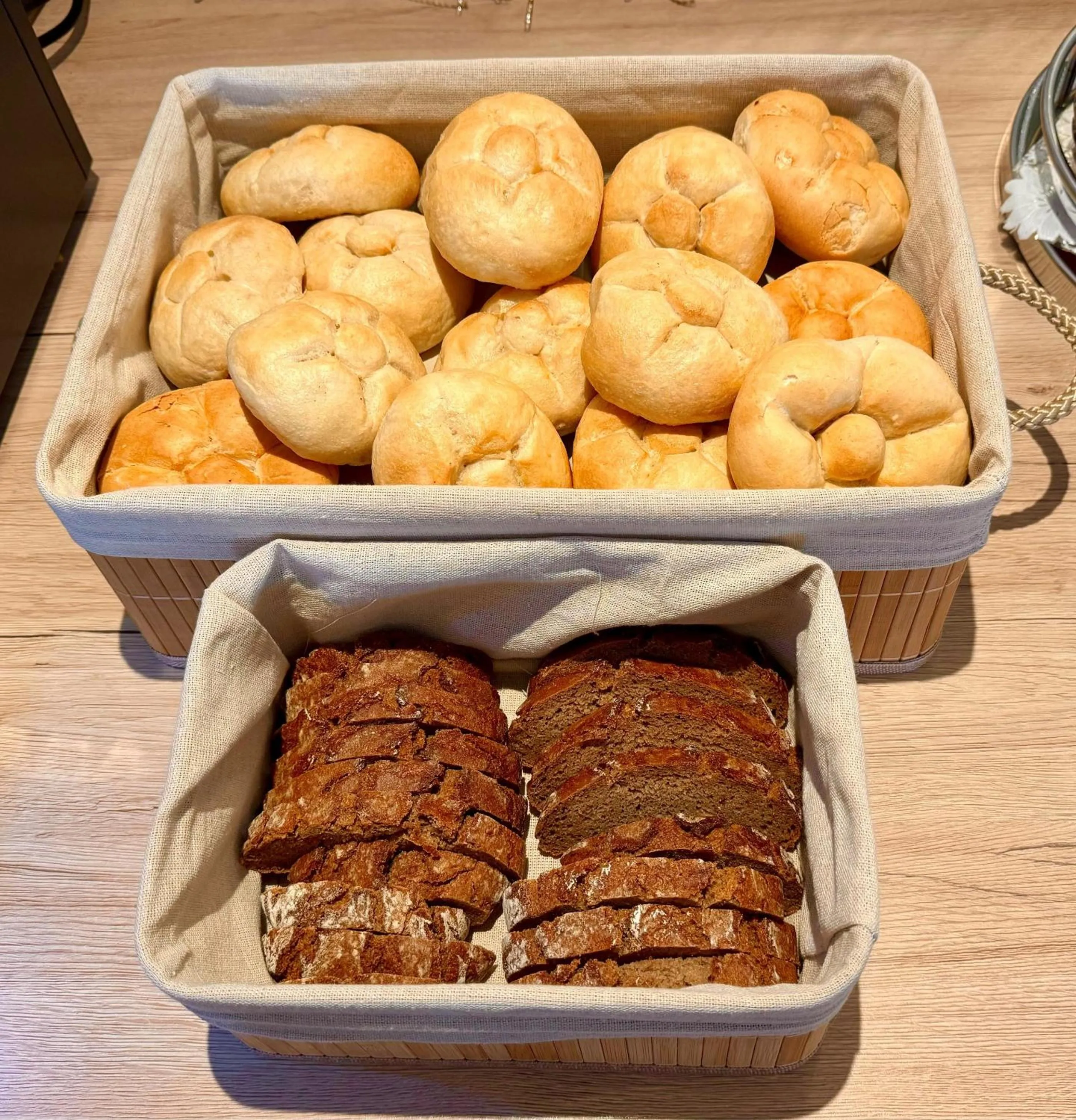 Buffet breakfast in A&T Hotel & Hostel