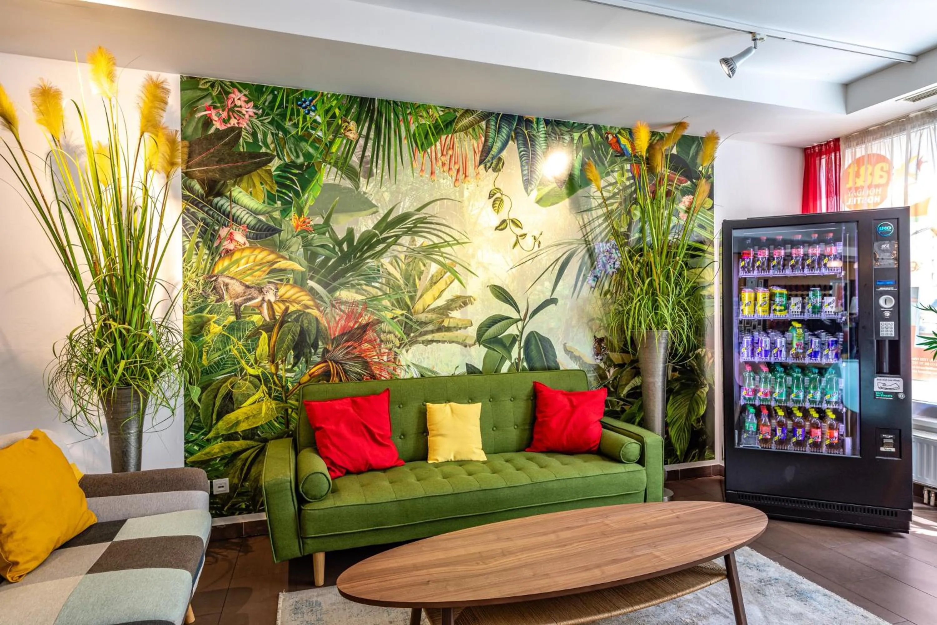 Seating area in A&T Hotel & Hostel