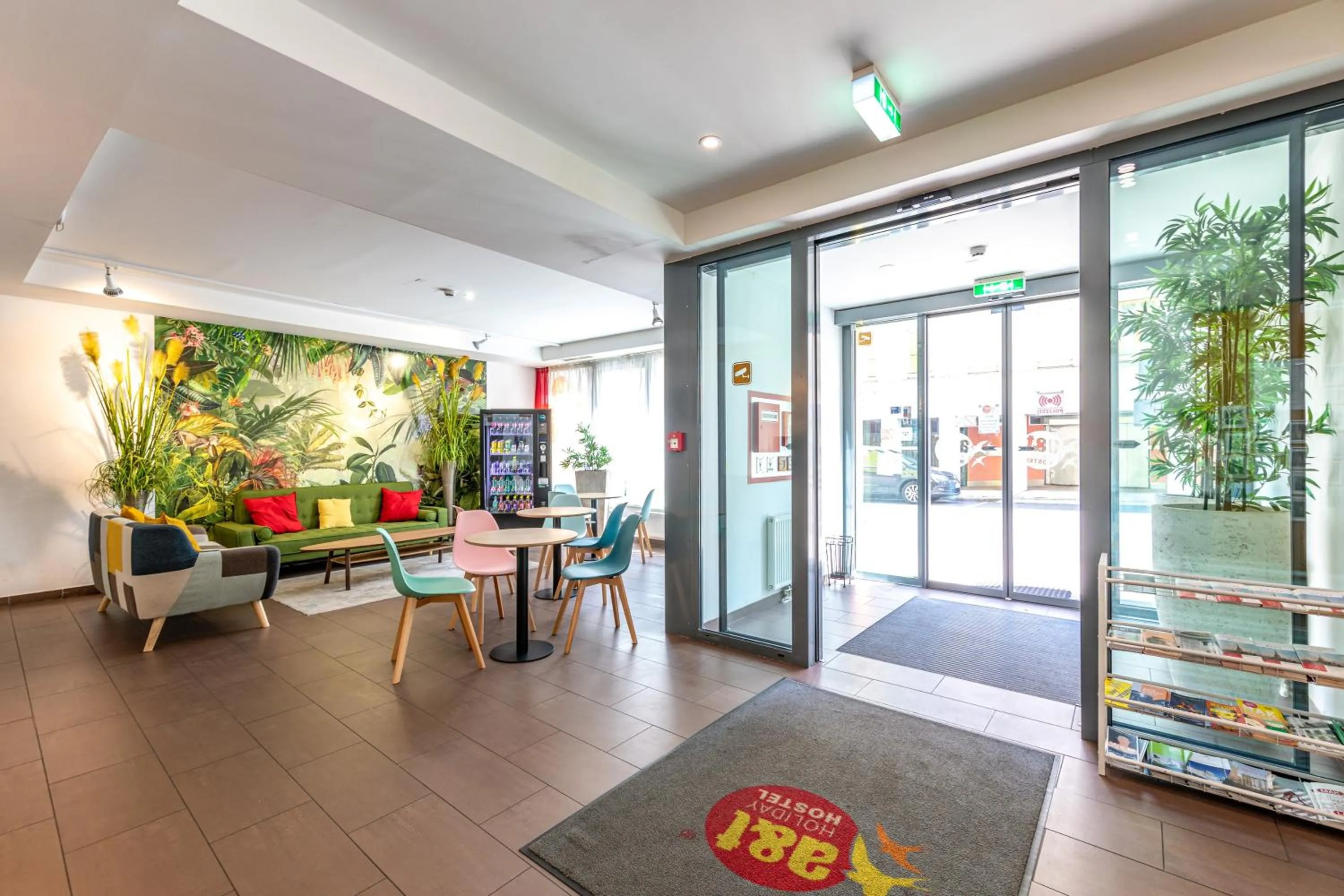 Lobby or reception in A&T Hotel & Hostel