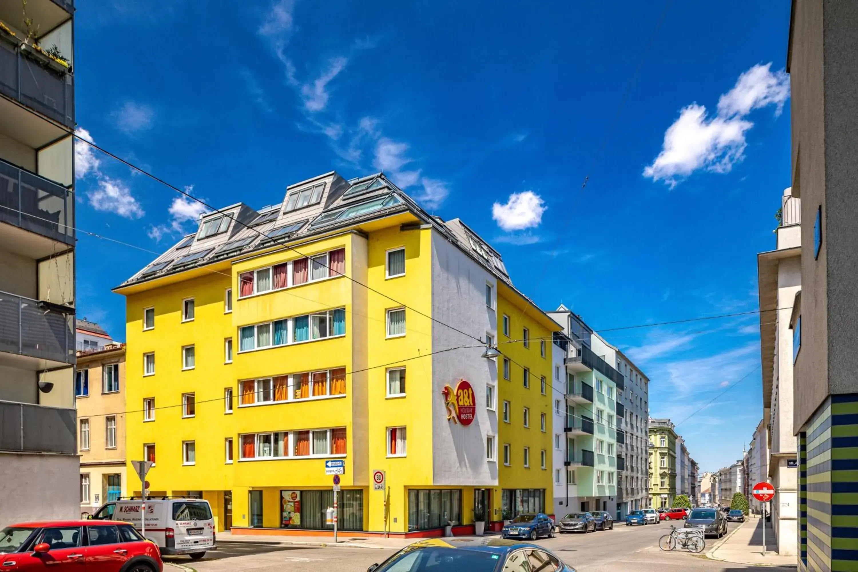 Property building in A&T Hotel & Hostel Property building in A&T Hotel & Hostel