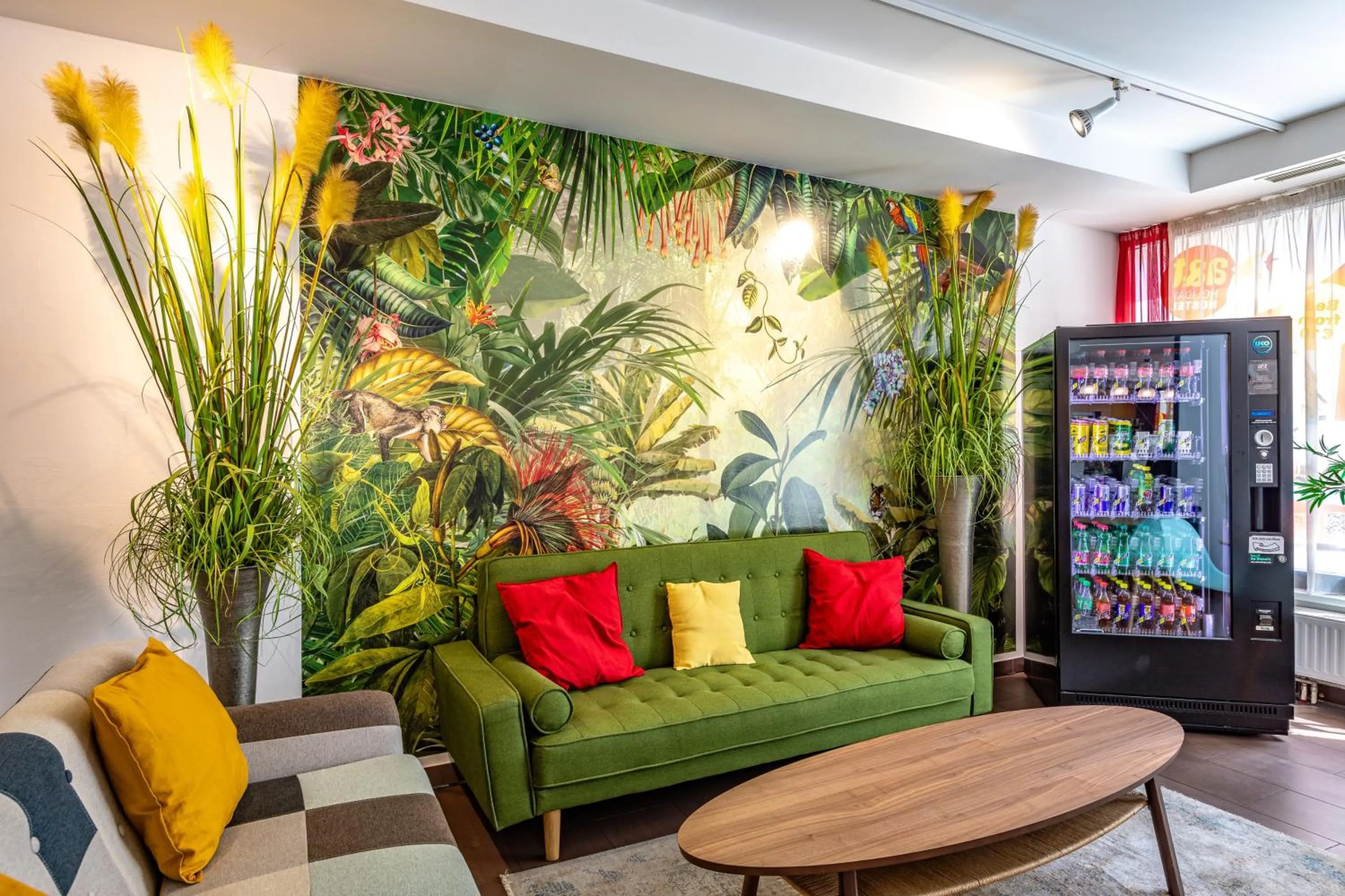 Seating area in A&T Hotel & Hostel