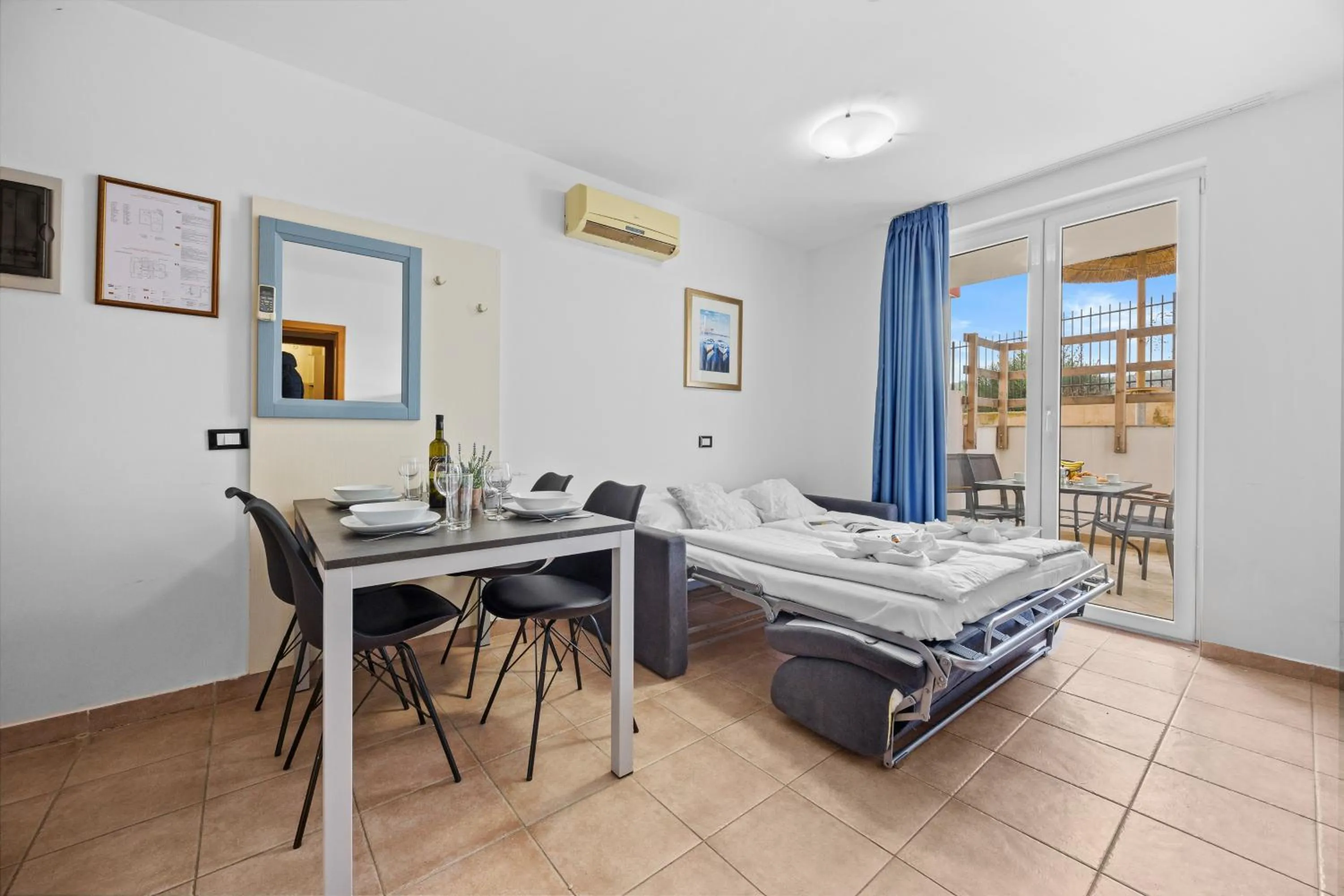 Balcony/Terrace, Bed in Residence Kamenjak