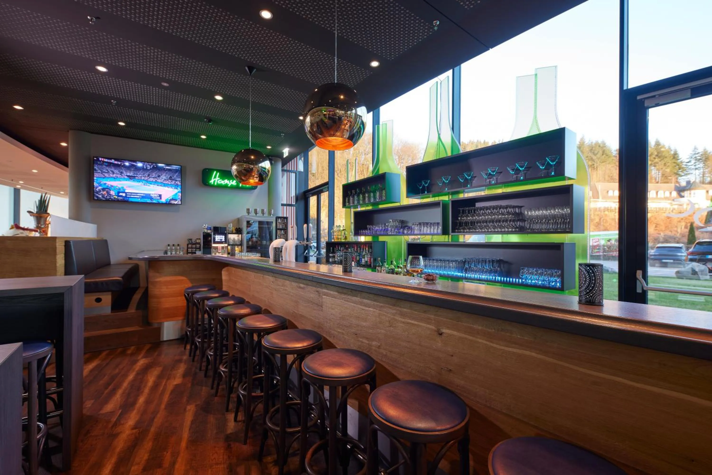 Lounge or bar in Hanse Hotel Attendorn