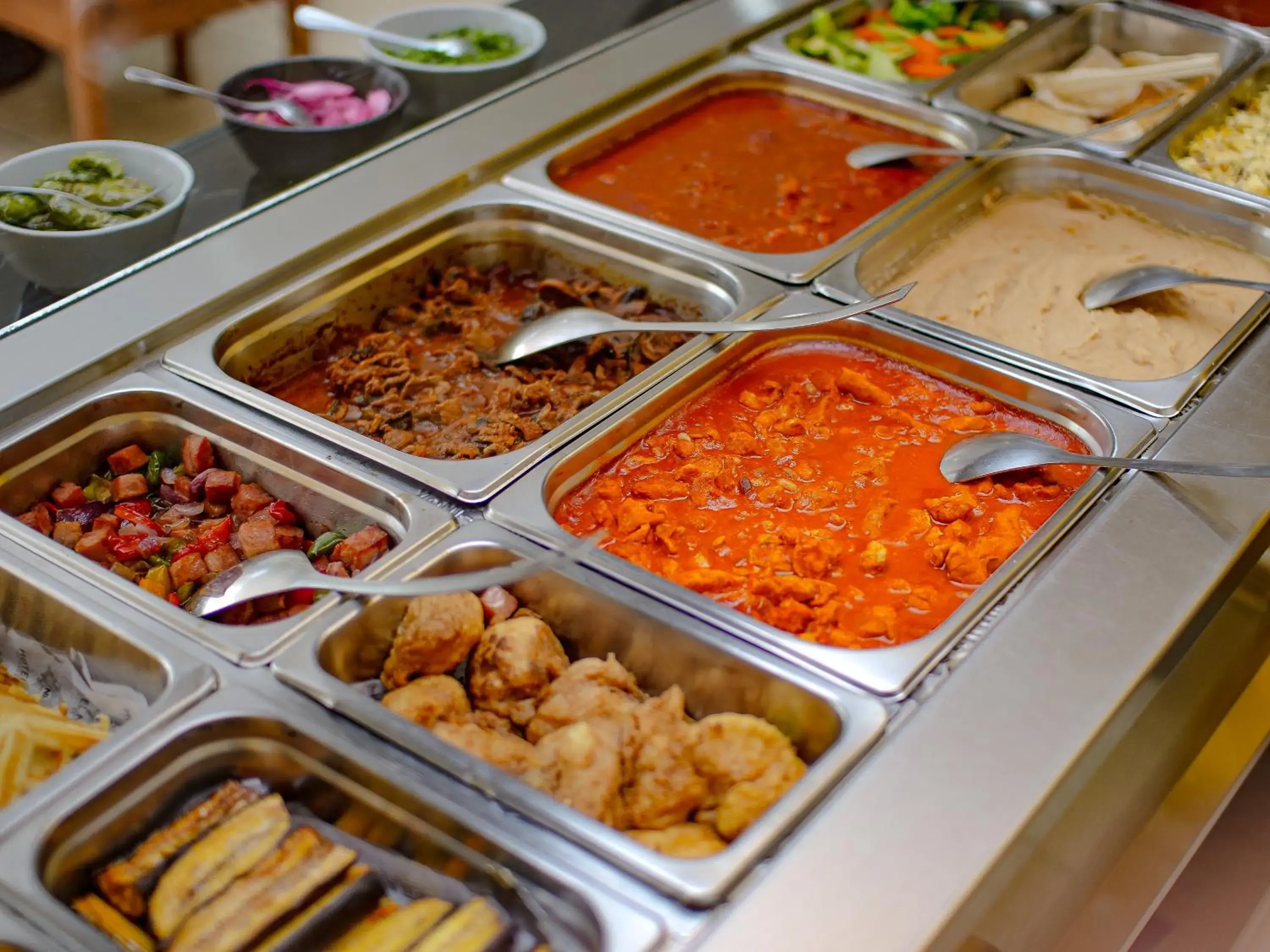 Buffet breakfast in Nk Hotel Nekié Tepic Buffet breakfast in Nk Hotel Nekié Tepic