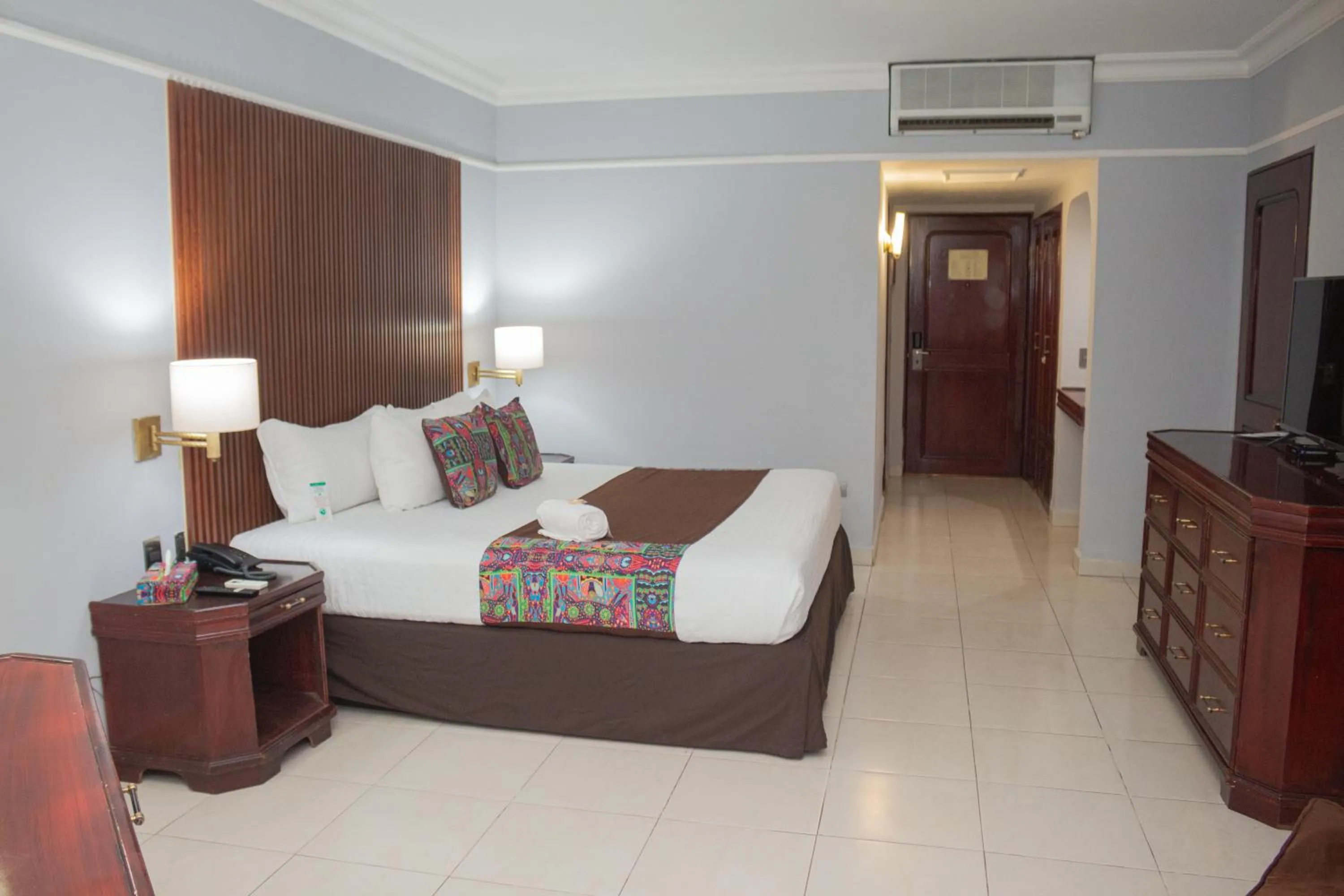 Photo of the whole room, Bed in Nk Hotel Nekié Tepic