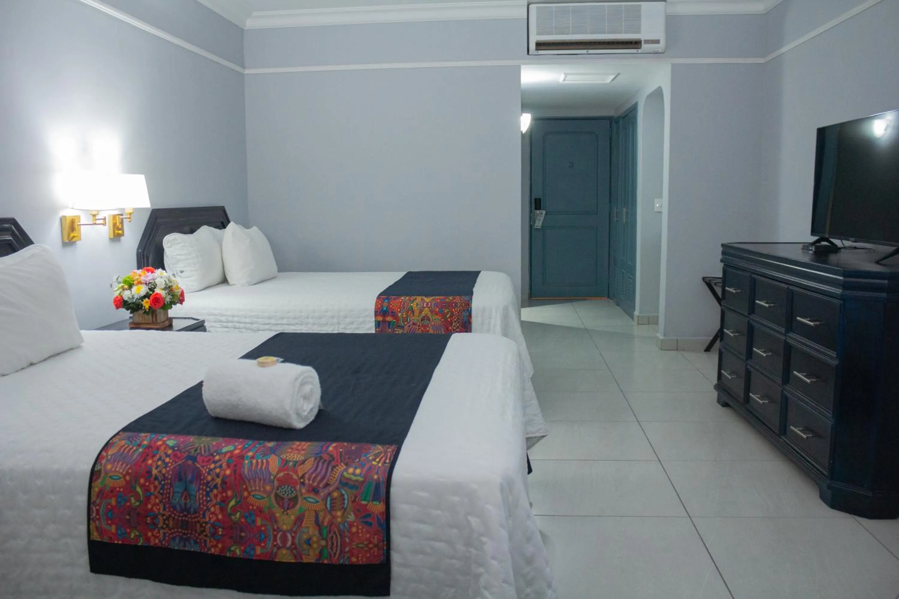Photo of the whole room, Bed in Nk Hotel Nekié Tepic