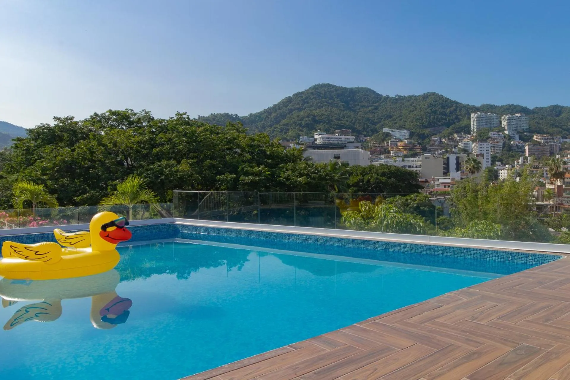 Swimming pool in Hotel Encino Malecón Centro Puerto Vallarta