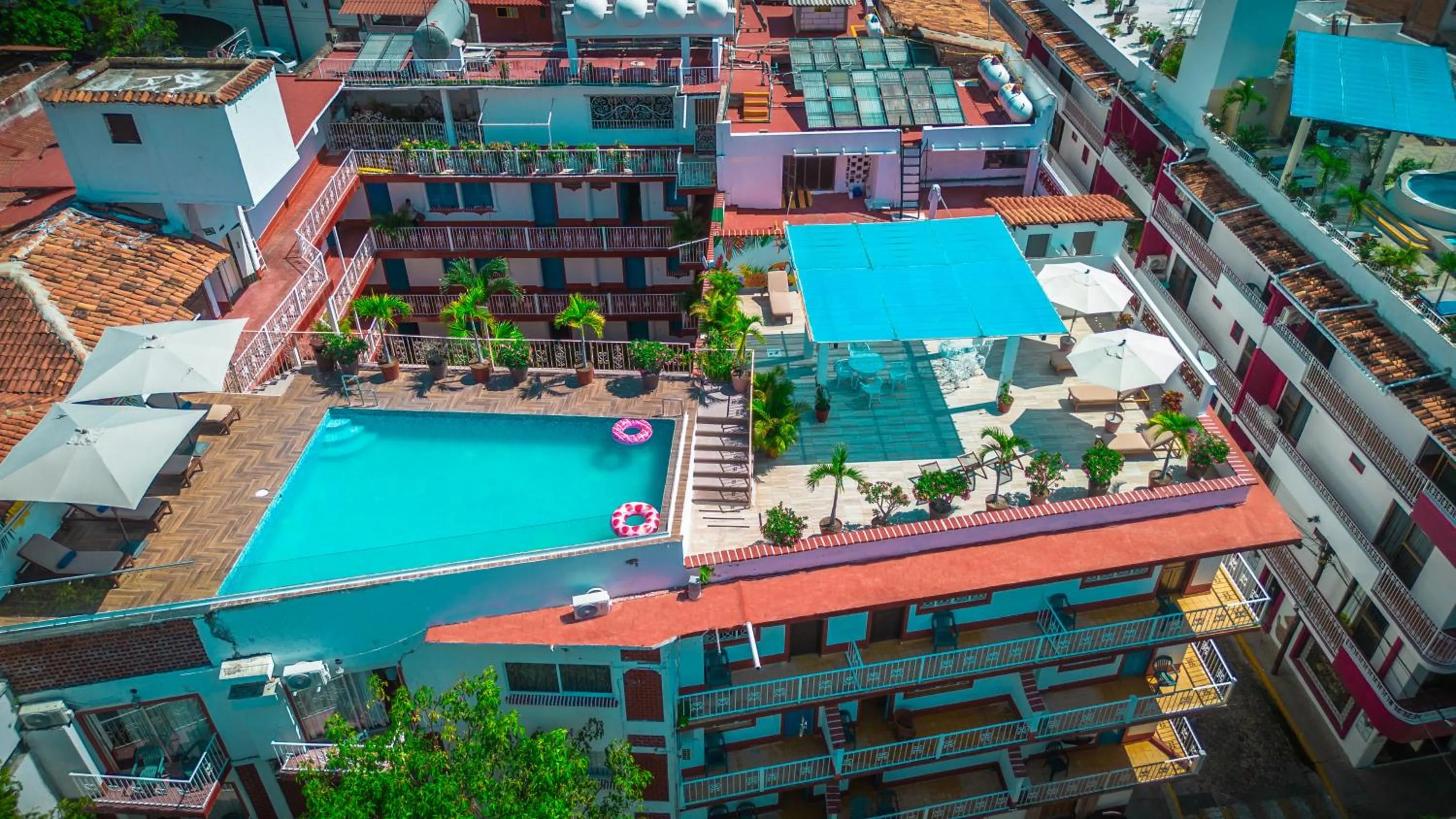 Property building in Hotel Encino Malecón Centro Puerto Vallarta