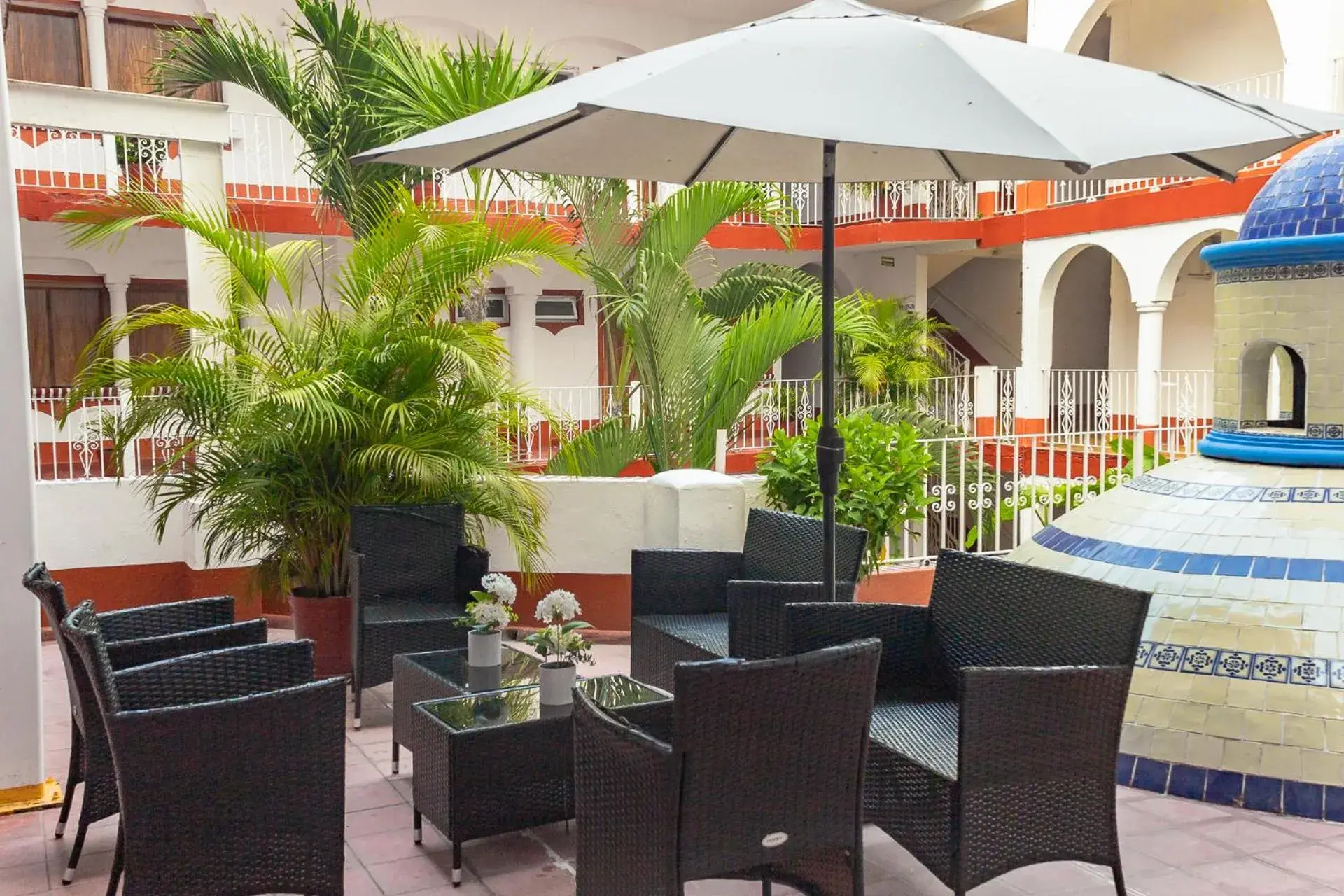 Living room in Hotel Encino Malecón Centro Puerto Vallarta Living room in Hotel Encino Malecón Centro Puerto Vallarta