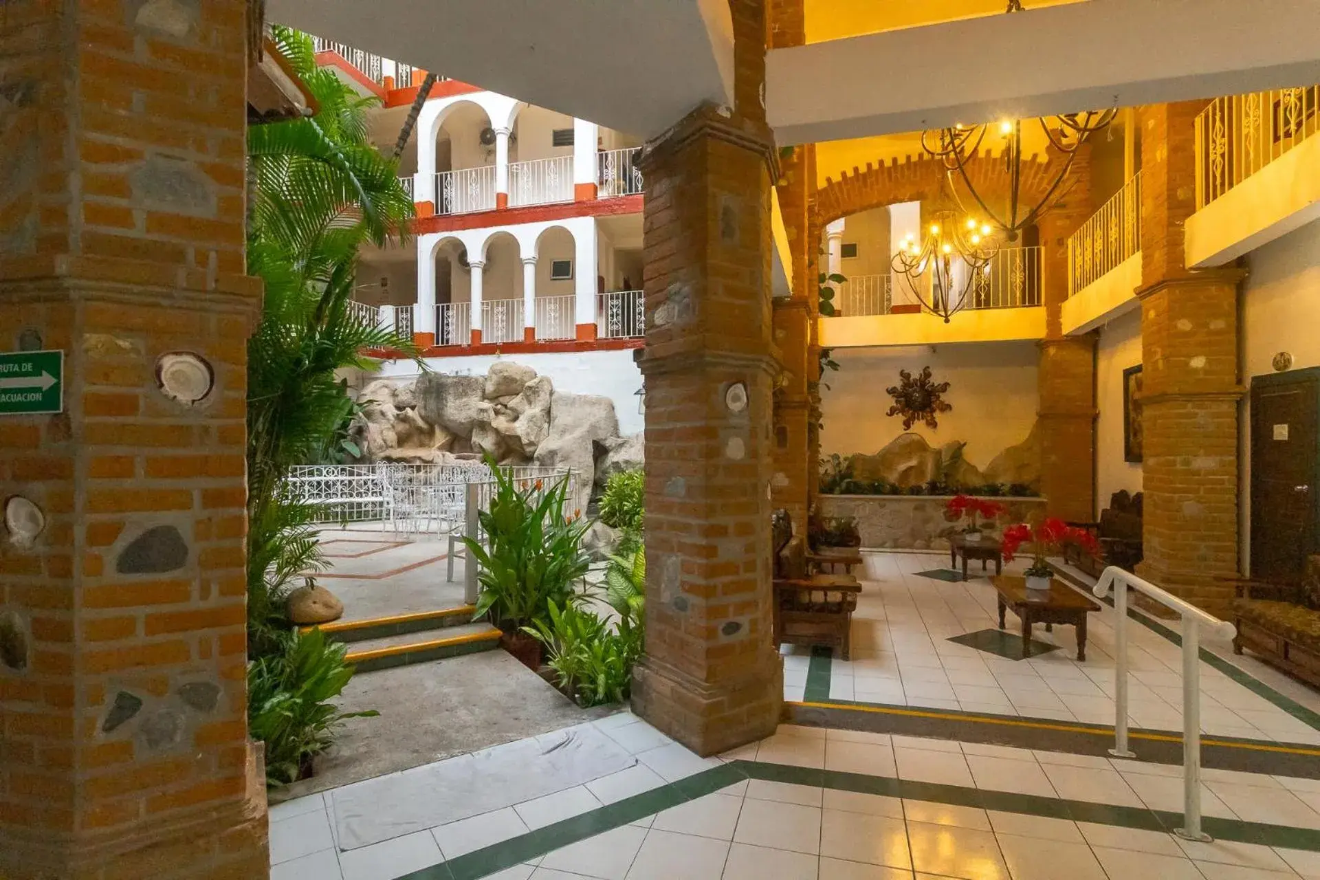 Property building in Hotel Encino Malecón Centro Puerto Vallarta Property building in Hotel Encino Malecón Centro Puerto Vallarta